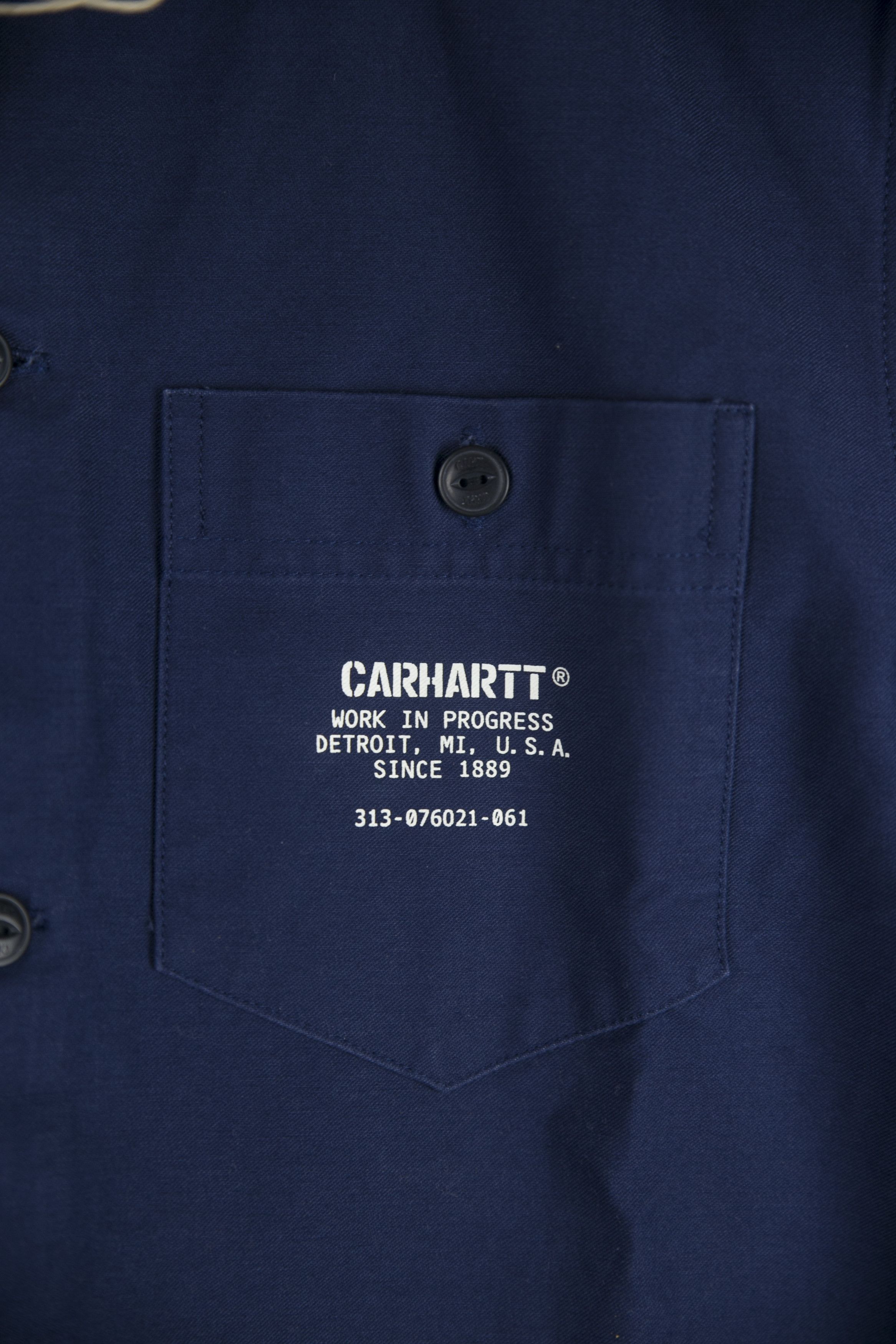 Carhartt Wip NWT Carhartt WIP CURT SHIRT Blue stone washed Size XS Size US XS / EU 42 / 0 - 2 Thumbnail
