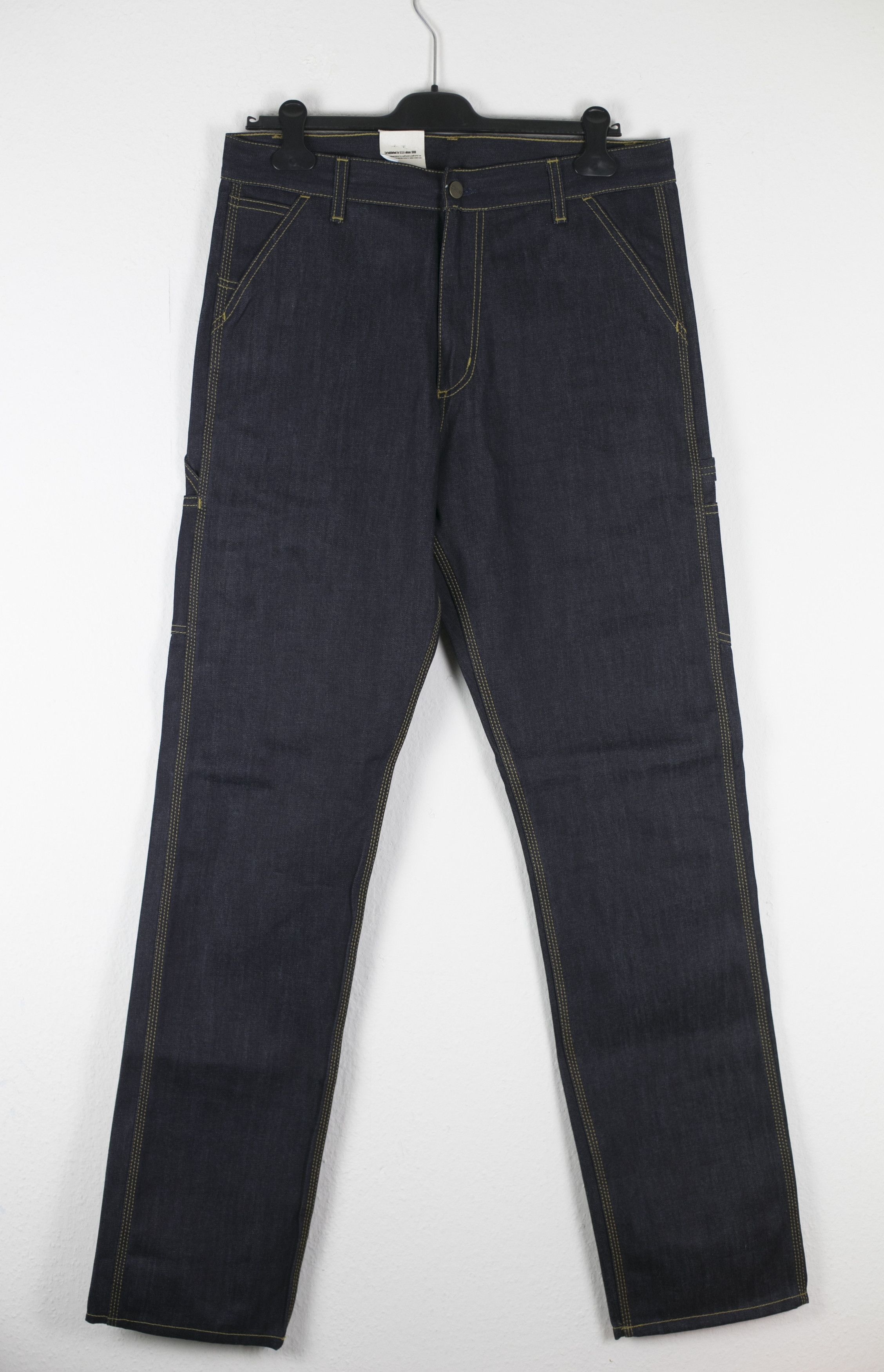 Carhartt Wip NWT Carhartt WIP Single Knee Pant II Slim Blue Jeans 32x34 Size US 32 / EU 48 - 4 Thumbnail