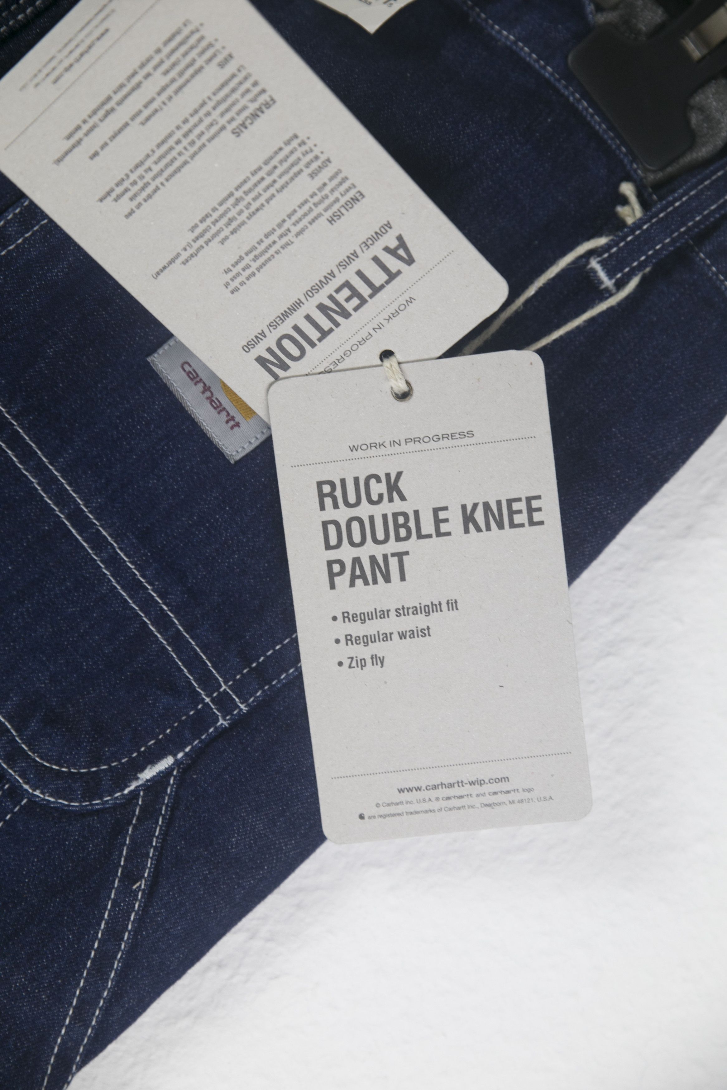 Carhartt Wip NWT Carhartt WIP Jeans RUCK DOUBLE KNEE PANT Canyon W32 L34 Size US 32 / EU 48 - 8 Thumbnail