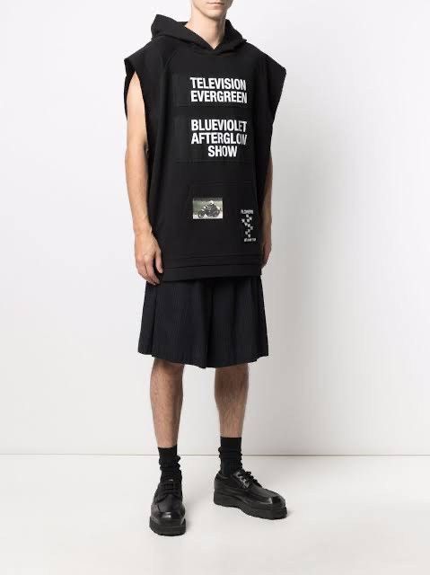 Raf Simons Television Evergreen Sleeveless Hoodie Size US M / EU 48-50 / 2 - 2 Thumbnail
