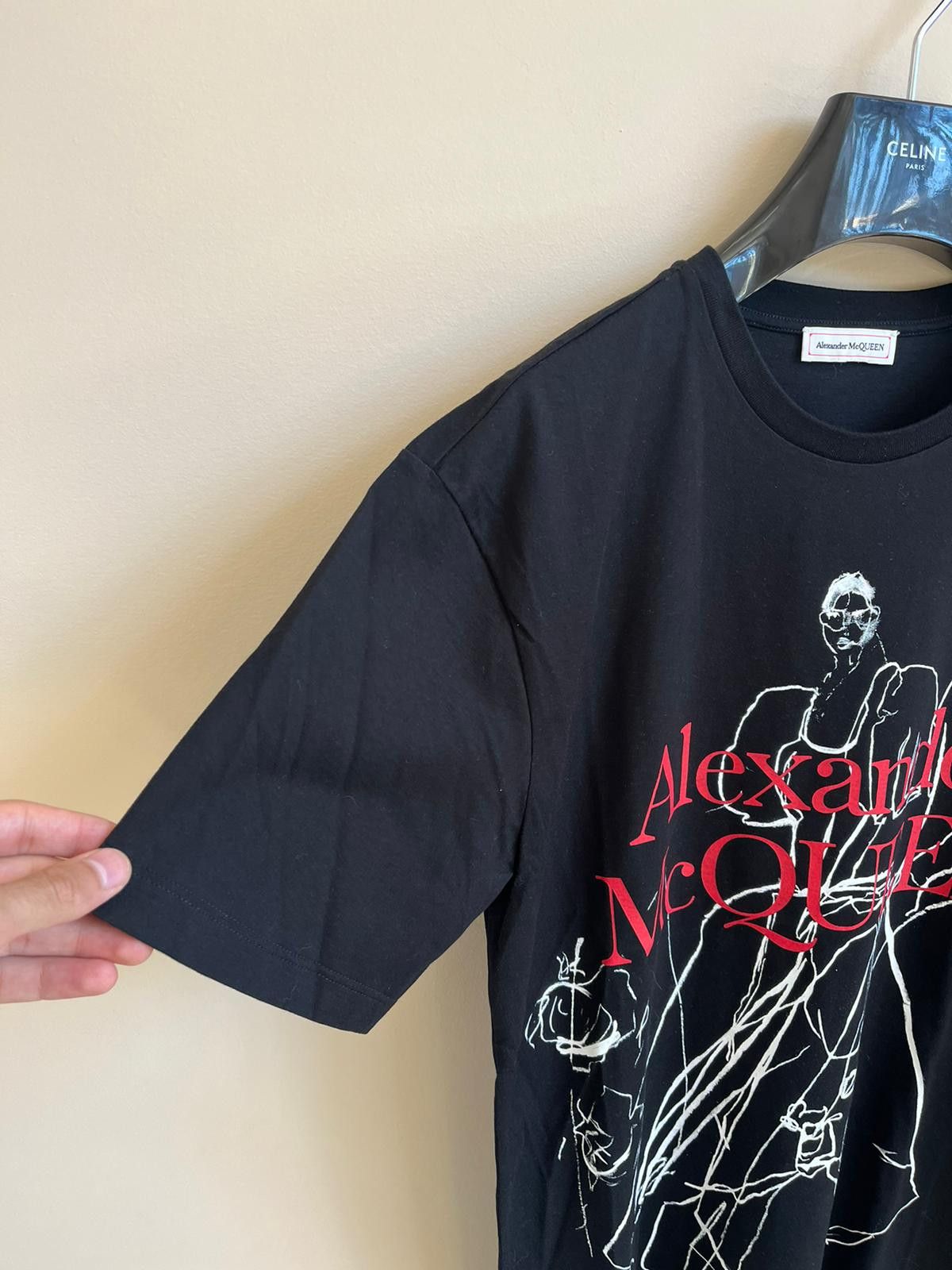 Alexander McQueen T-Shirt in Black Color Size US S / EU 44-46 / 1 - 13 Thumbnail