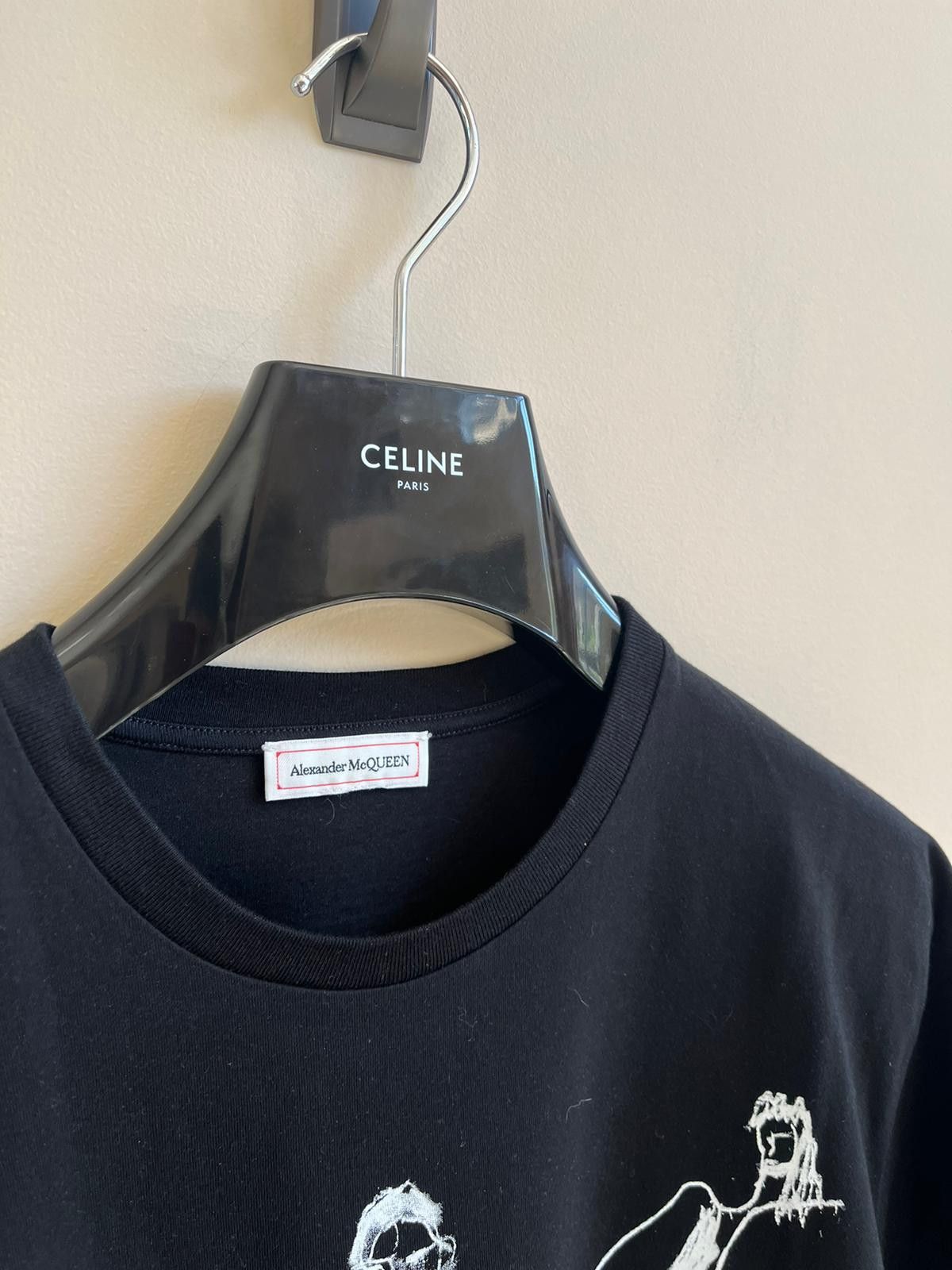 Alexander McQueen T-Shirt in Black Color Size US S / EU 44-46 / 1 - 5 Thumbnail