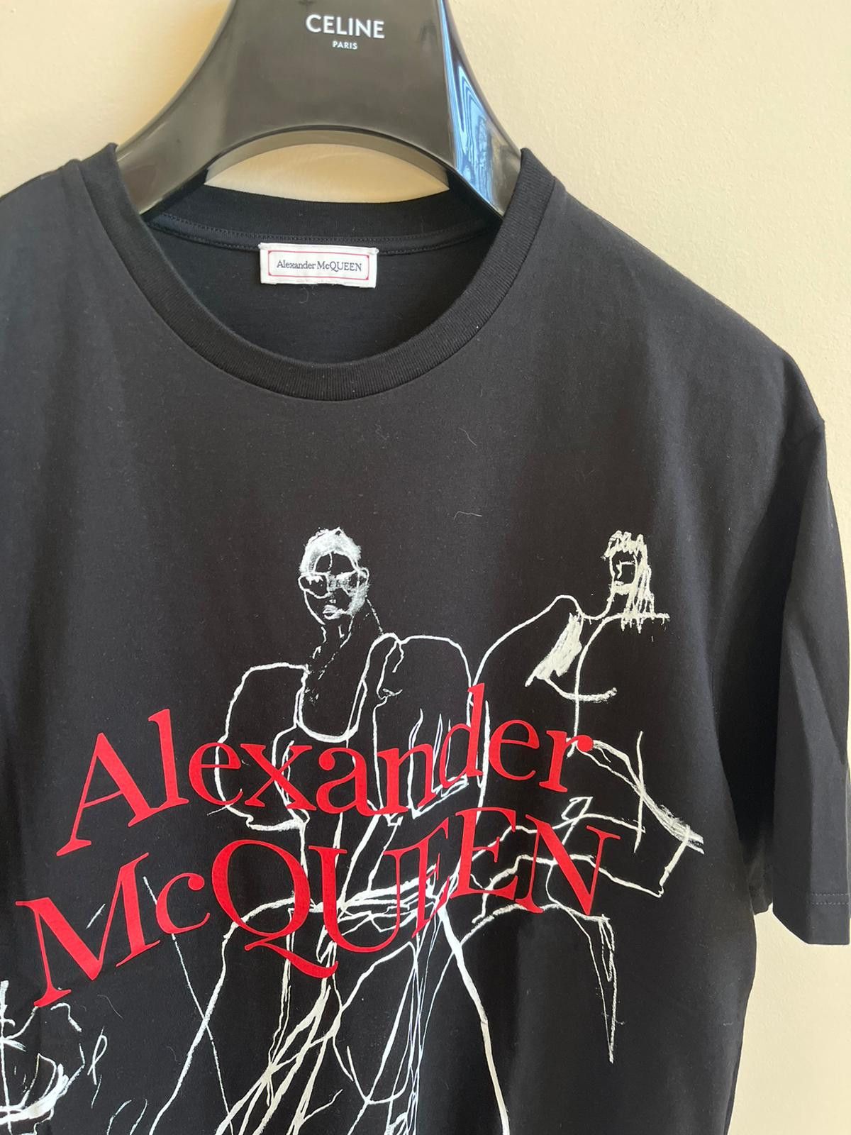 Alexander McQueen T-Shirt in Black Color Size US S / EU 44-46 / 1 - 2 Thumbnail