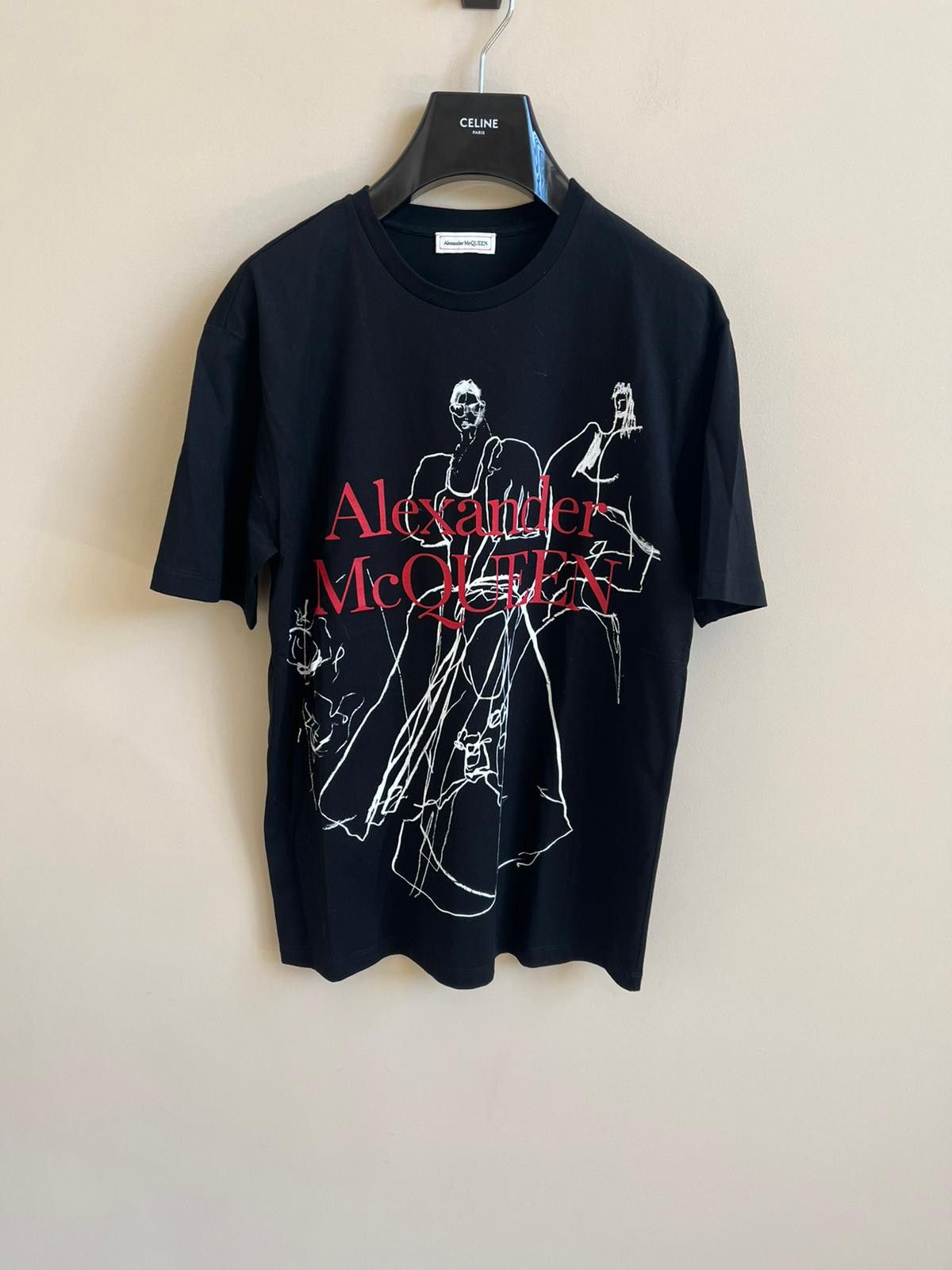 Alexander McQueen T-Shirt in Black Color Size US S / EU 44-46 / 1 - 9 Thumbnail