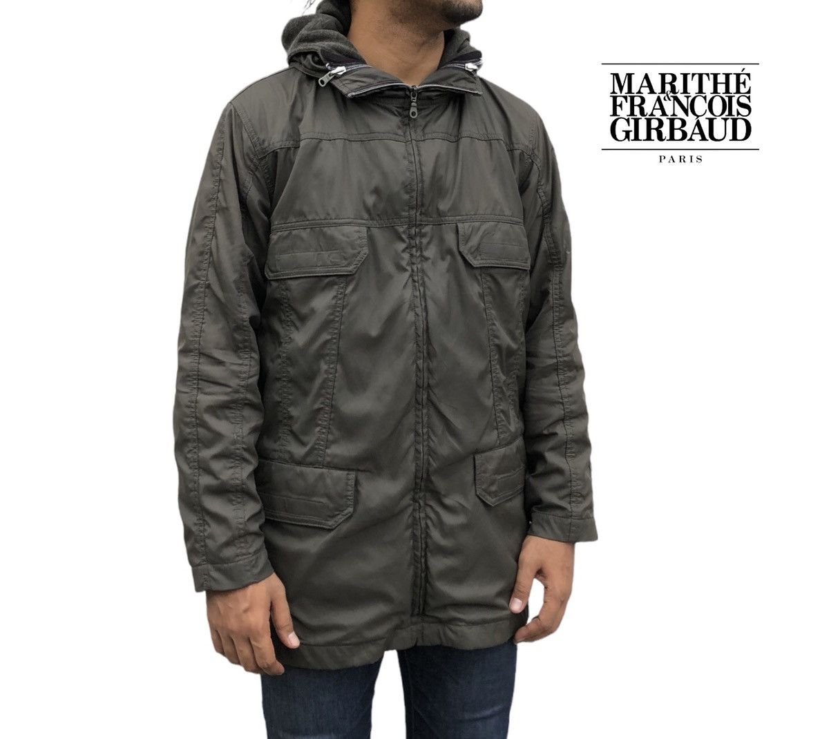 Marithe + Francois Girbaud Marithe Francois Girbaud Mens Mountain Parka Jacket Size US M / EU 48-50 / 2 - 2 Thumbnail