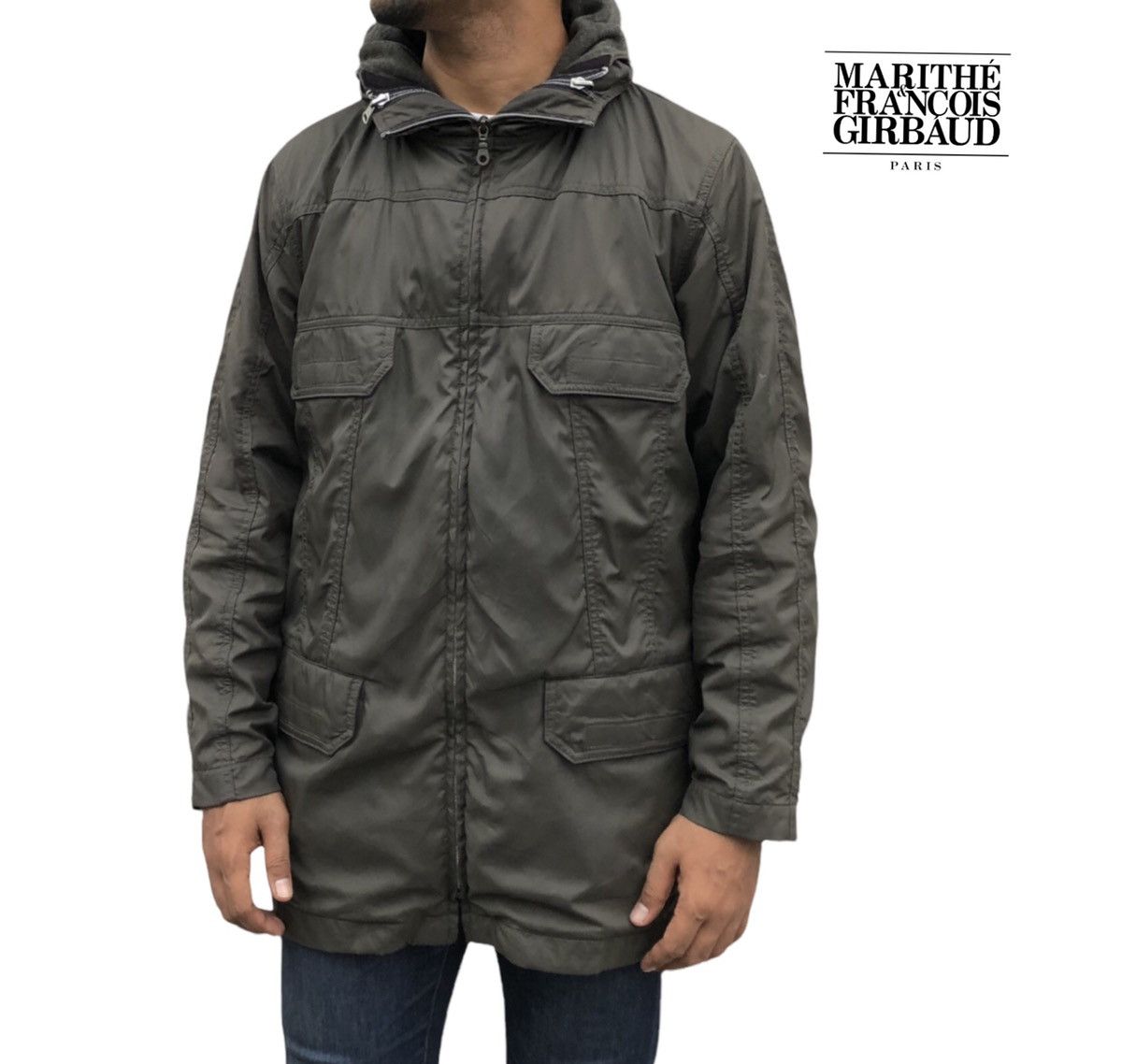 Marithe + Francois Girbaud Marithe Francois Girbaud Mens Mountain Parka Jacket Size US M / EU 48-50 / 2 - 1 Thumbnail
