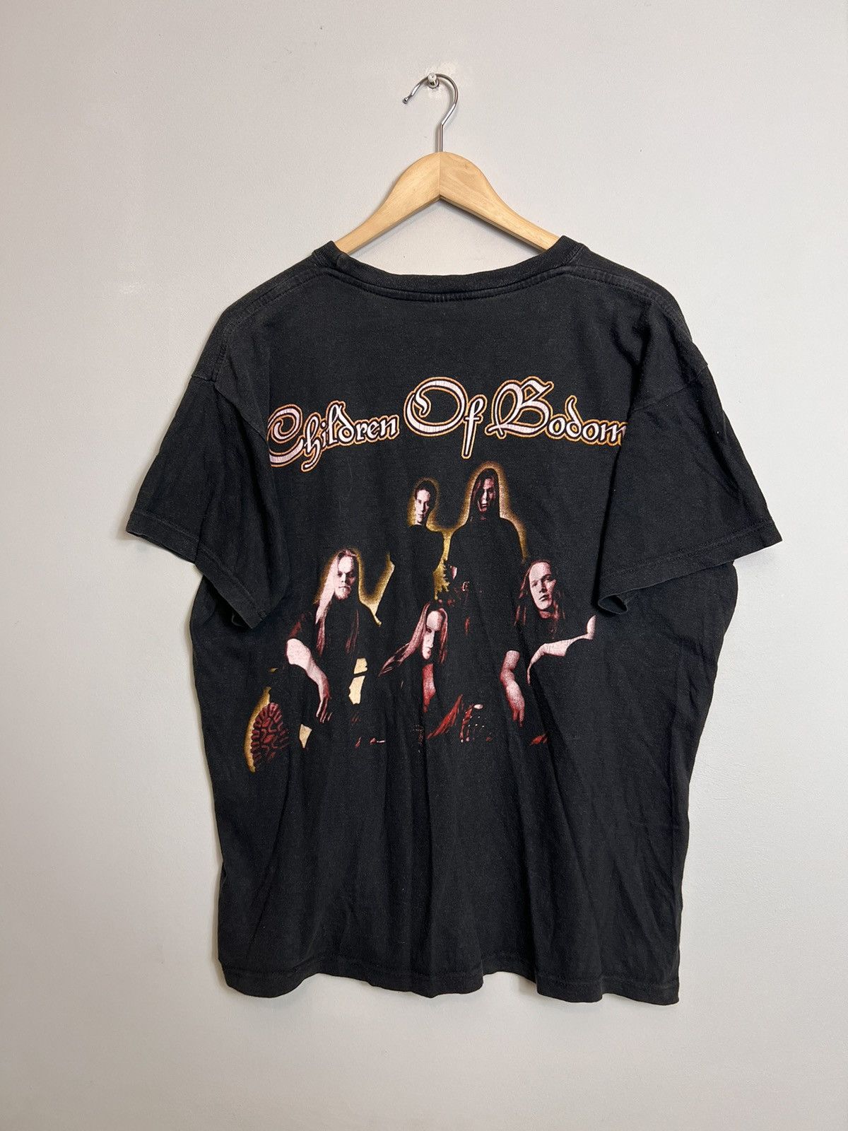 Band Tees Rare Vintage 00s Children Of Bodom Death Metal Tour Band Tee Size US L / EU 52-54 / 3 - 2 Thumbnail