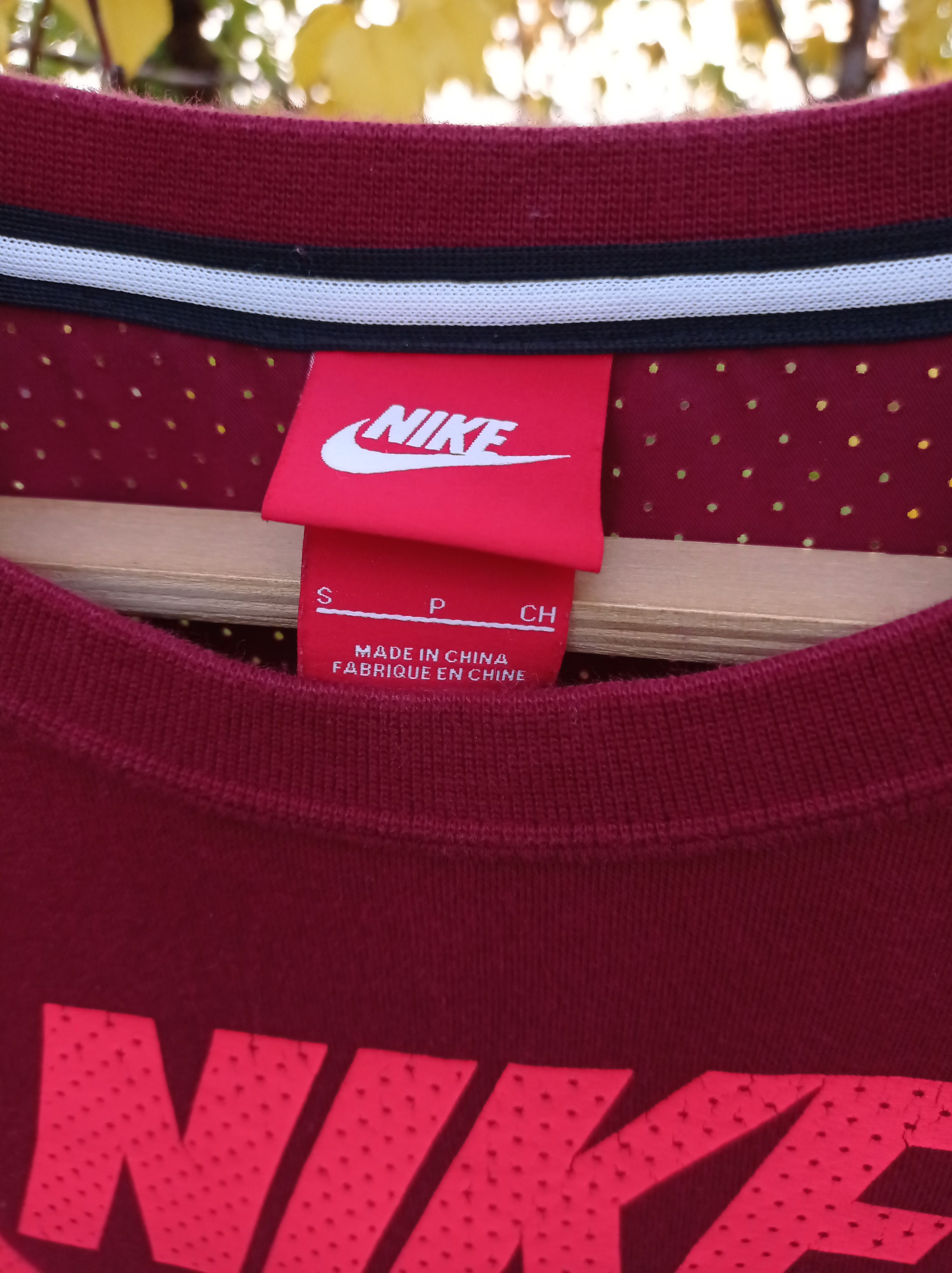 Nike Nike Air Y2k Crew Red Pockets Sweatshirt Vintage Size US S / EU 44-46 / 1 - 4 Thumbnail