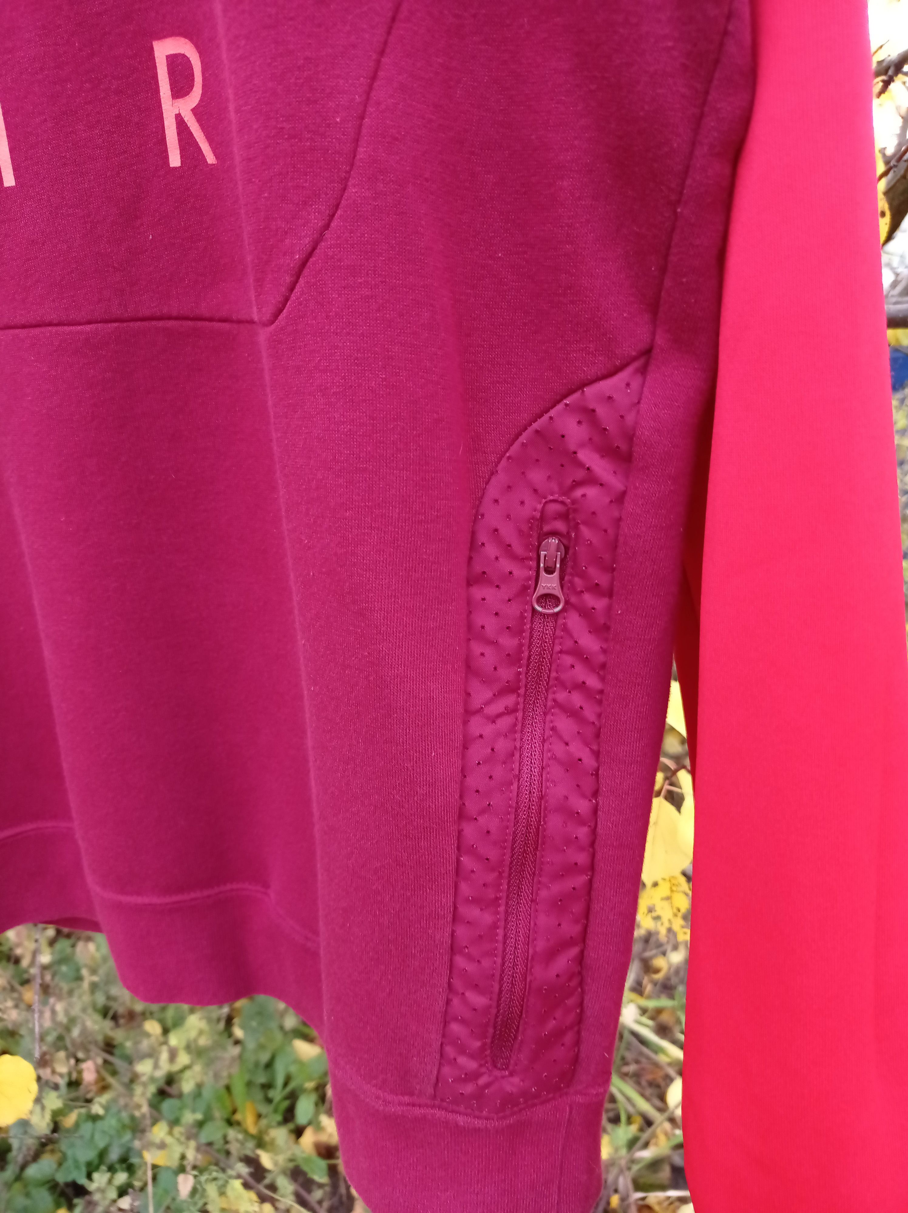 Nike Nike Air Y2k Crew Red Pockets Sweatshirt Vintage Size US S / EU 44-46 / 1 - 2 Thumbnail