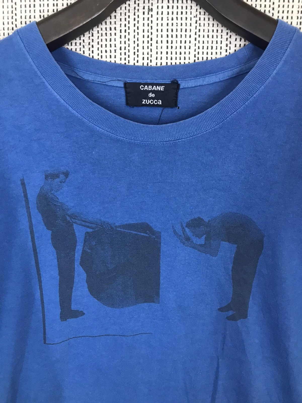 CABANE de ZUCCa × Issey Miyake × Zucca ‼️VTG CABANE DE ZUCCA TSHIRT NICE DESIGN‼️ Size US L / EU 52-54 / 3 - 4 Thumbnail