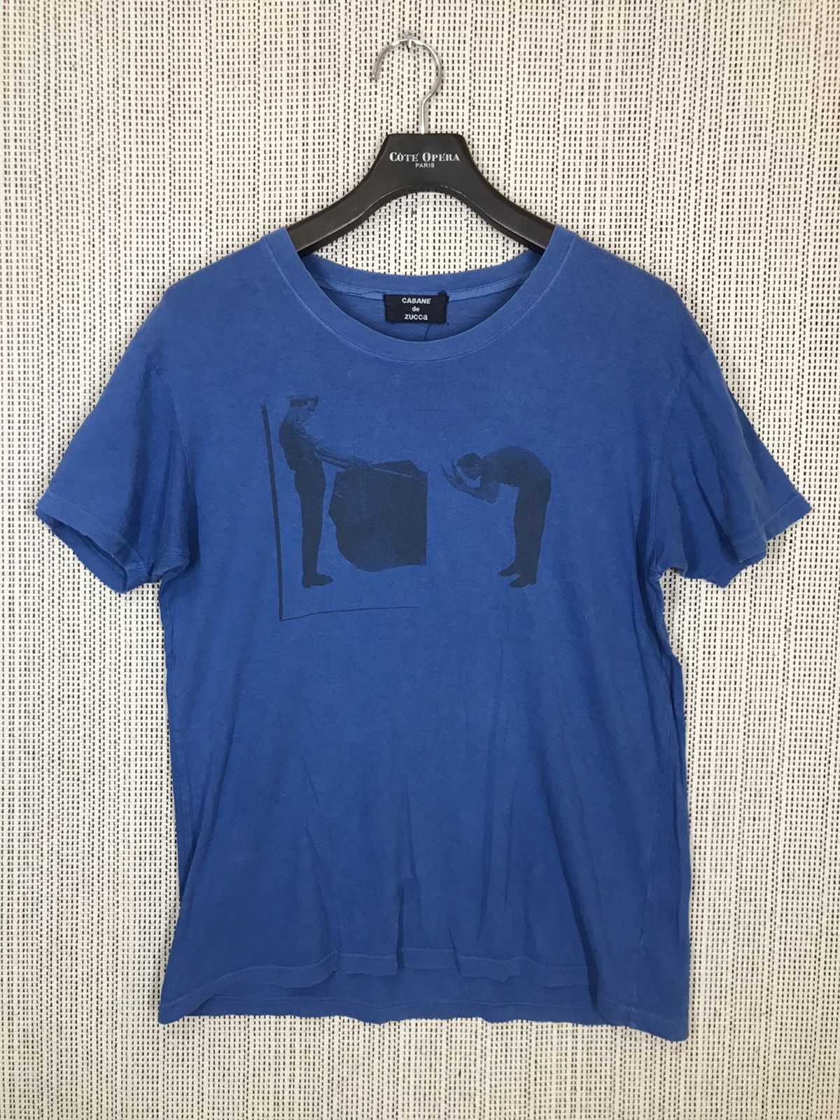 CABANE de ZUCCa × Issey Miyake × Zucca ‼️VTG CABANE DE ZUCCA TSHIRT NICE DESIGN‼️ Size US L / EU 52-54 / 3 - 1 Thumbnail