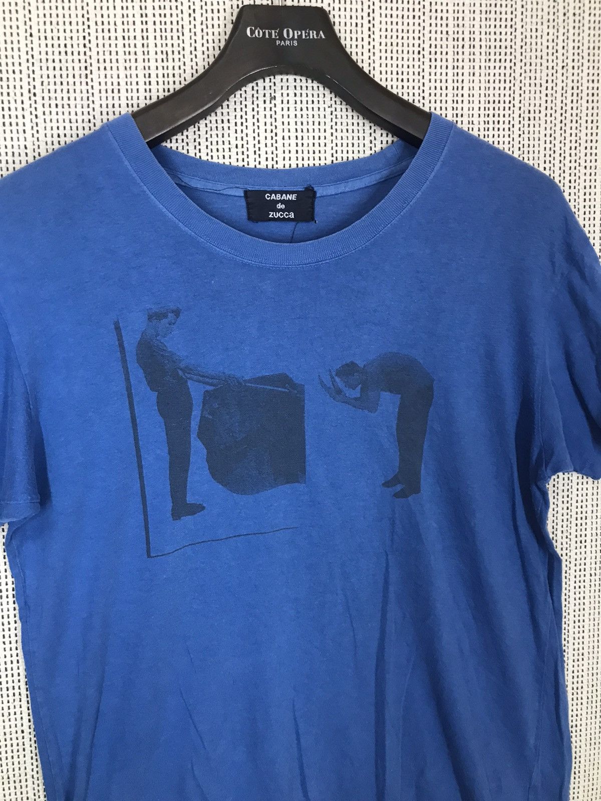 CABANE de ZUCCa × Issey Miyake × Zucca ‼️VTG CABANE DE ZUCCA TSHIRT NICE DESIGN‼️ Size US L / EU 52-54 / 3 - 3 Thumbnail