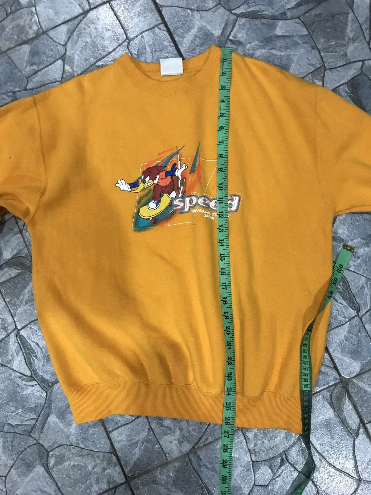 Universal Studios Vintage Woody Woodpecker Speed Skateboarding Sweatshirt Size US M / EU 48-50 / 2 - 16 Thumbnail