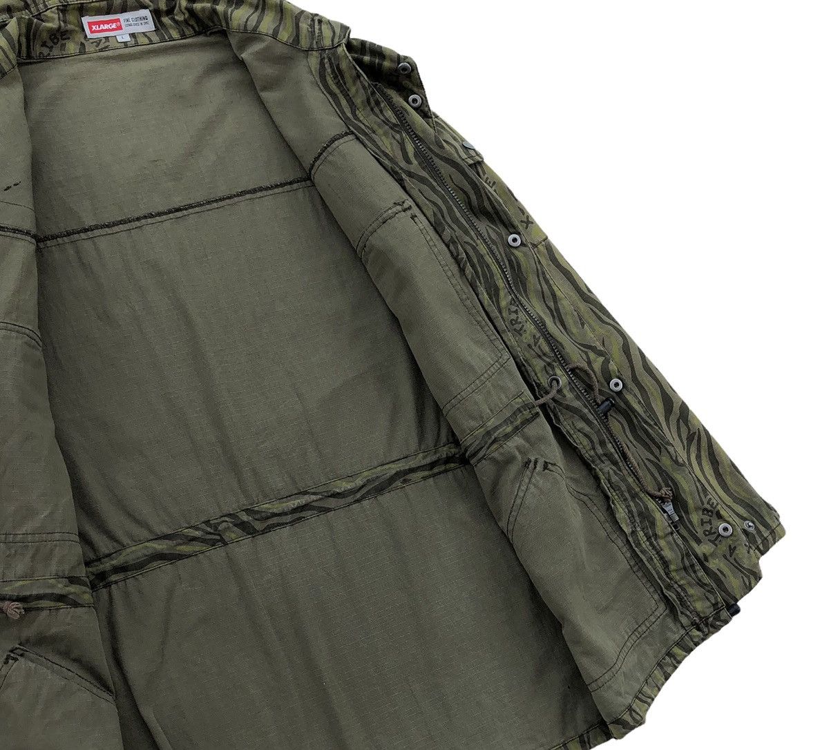 X-LARGE 🔥X-Large HBT Tiger Stripe Forest Camo Jacket Size US L / EU 52-54 / 3 - 10 Thumbnail