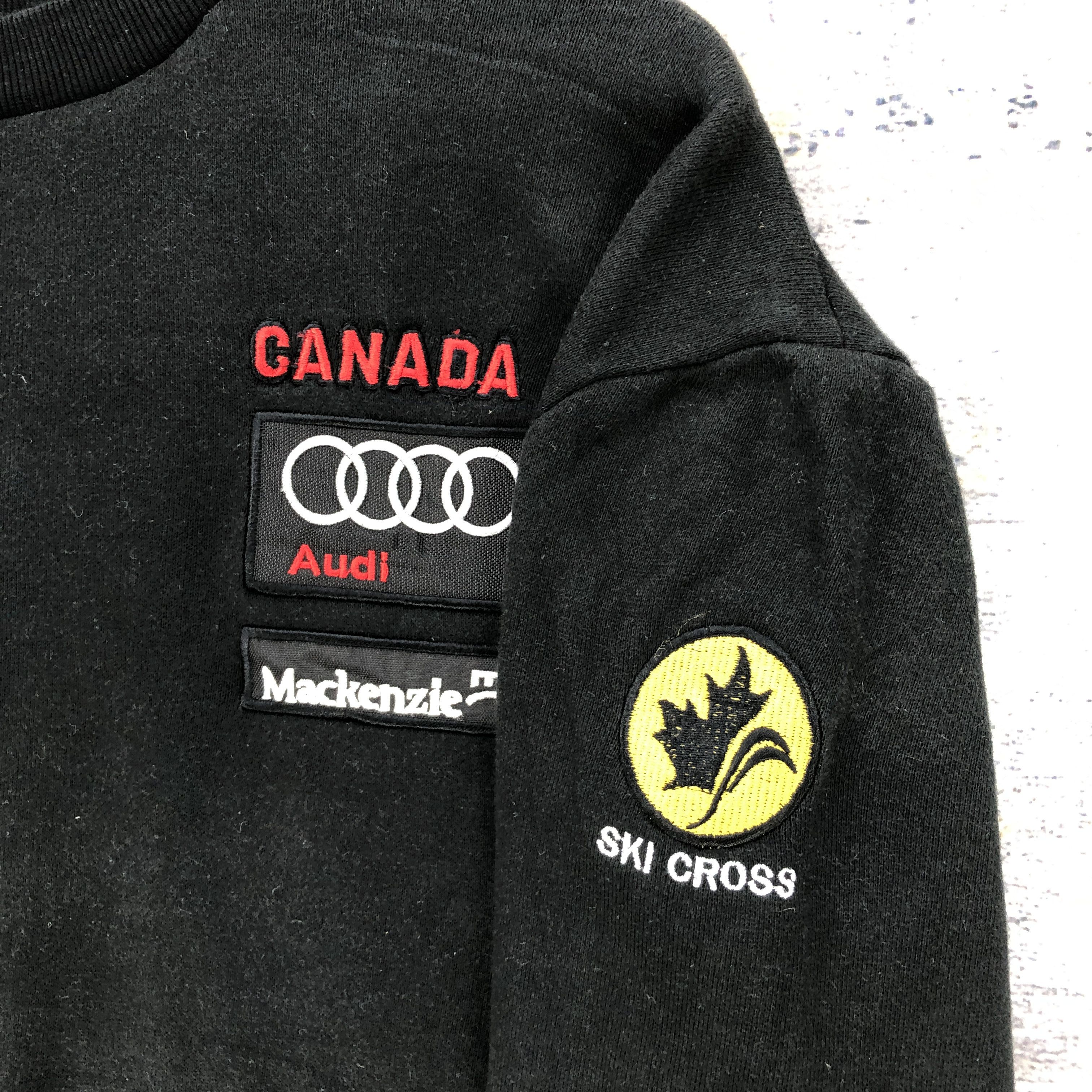Descente × Vintage Vintage Audi Sweatshirt Sportchek Sweater Racing Jumper Size US XL / EU 56 / 4 - 6 Thumbnail
