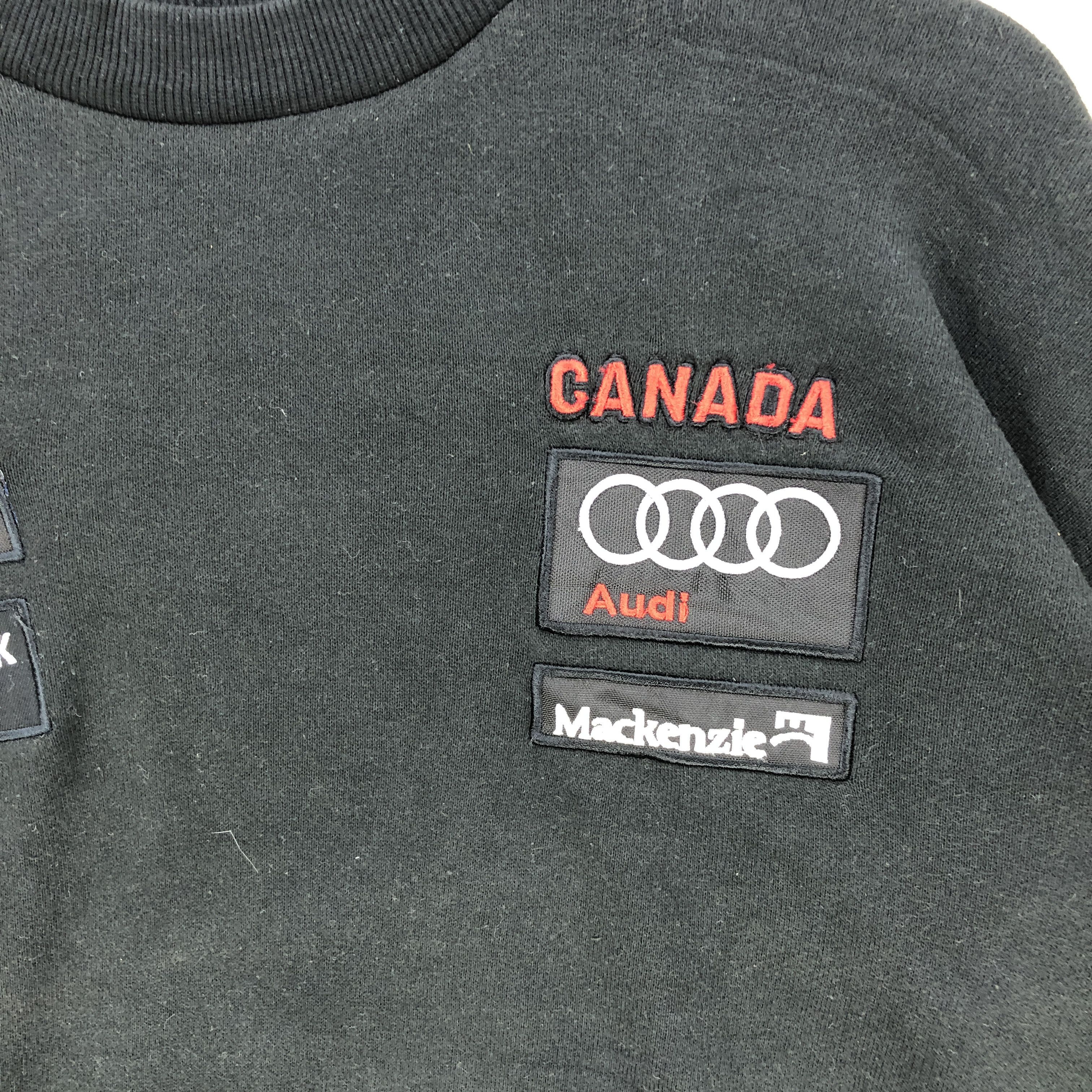 Descente × Vintage Vintage Audi Sweatshirt Sportchek Sweater Racing Jumper Size US XL / EU 56 / 4 - 3 Thumbnail