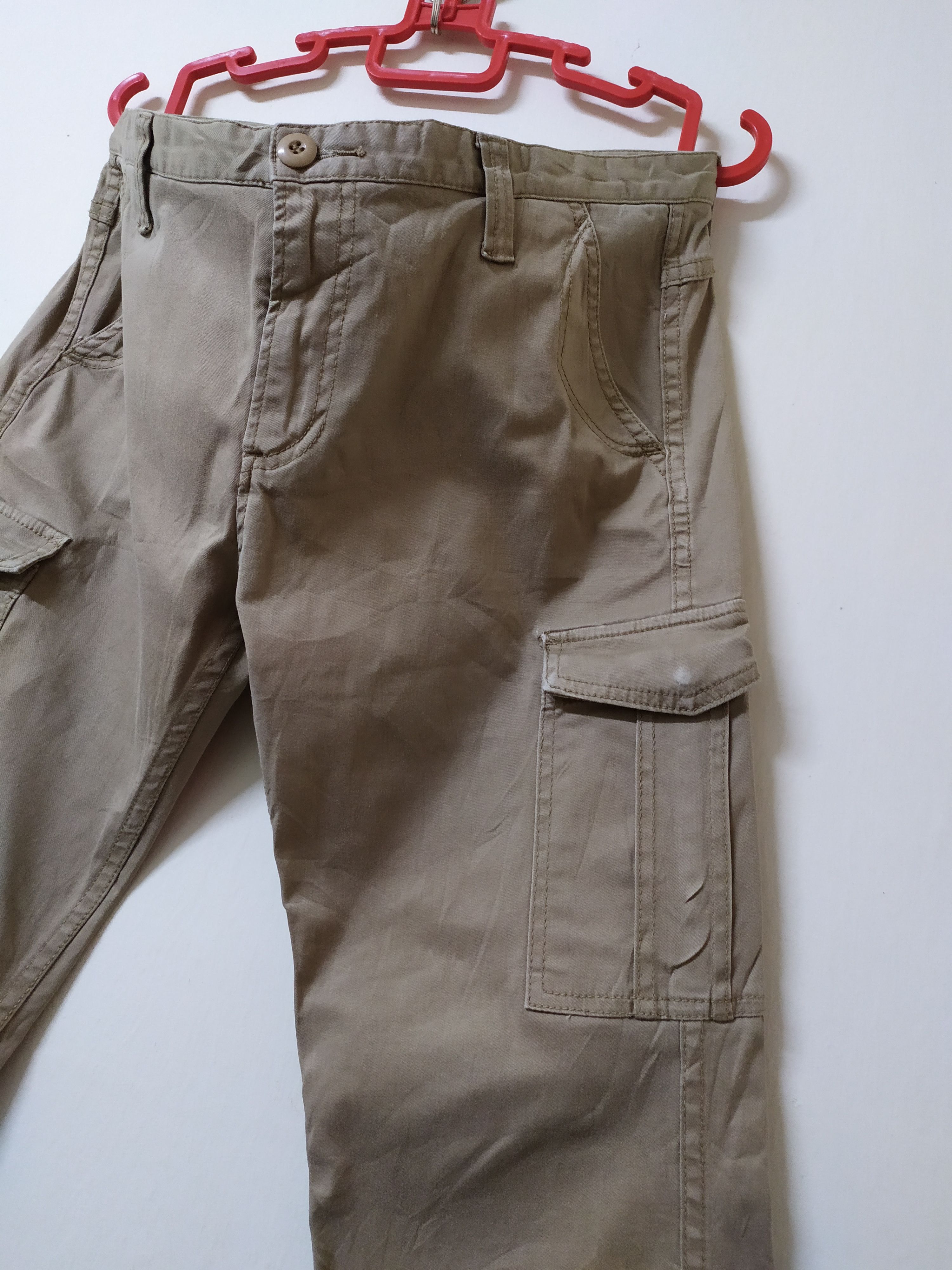Global Work SHUCA GLOBAL WORK CARGO PANTS MULTIPOCKET TACTICAL Size US 32 / EU 48 - 4 Thumbnail