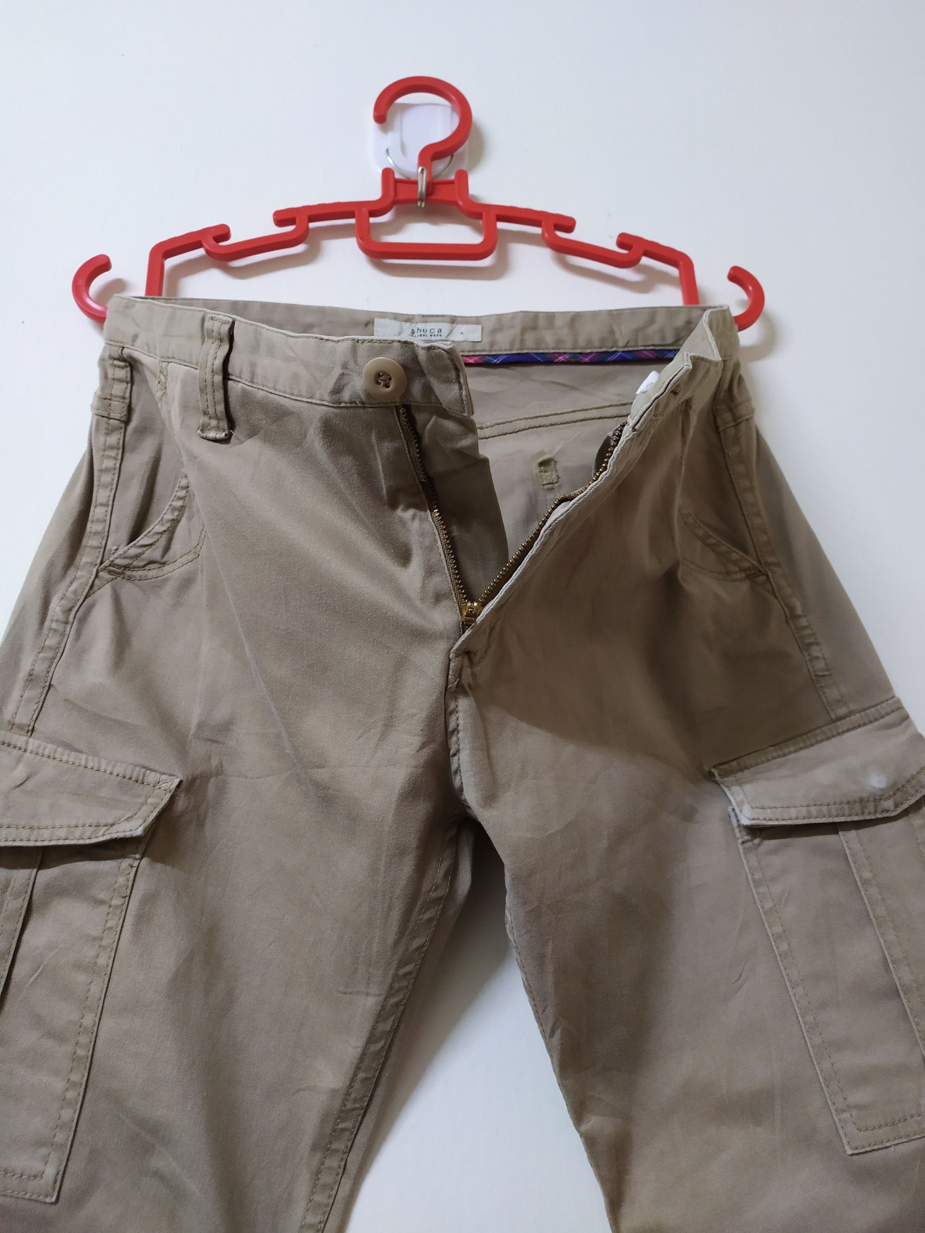 Global Work SHUCA GLOBAL WORK CARGO PANTS MULTIPOCKET TACTICAL Size US 32 / EU 48 - 5 Thumbnail