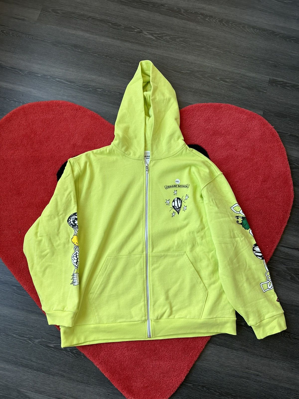 Chrome Hearts Chrome Hearts Matty Boy Neon Green Chain Link