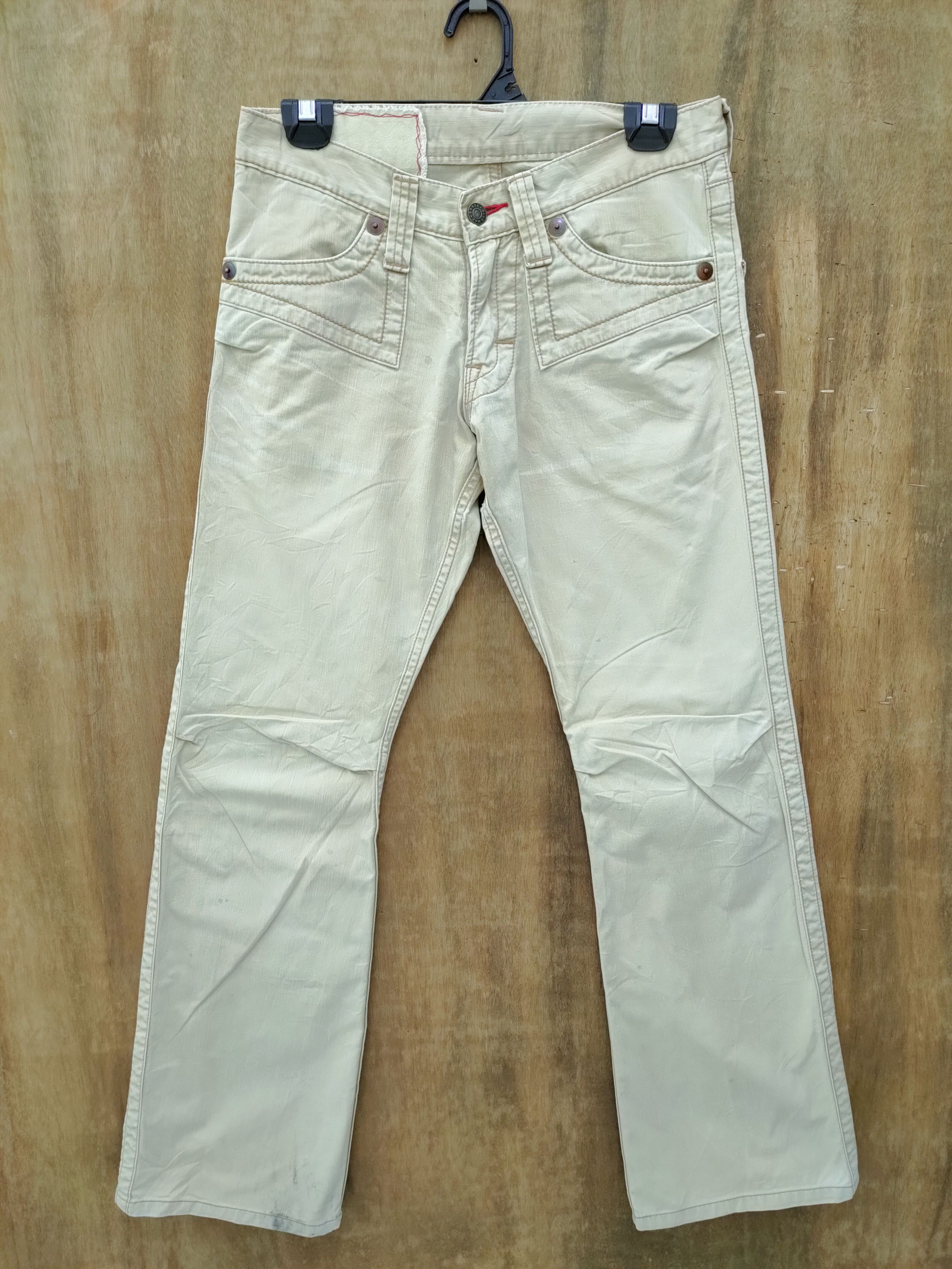 Japan Blue VINTAGE BLUE WAY BOOTCUT FLARE JEANS DENIM PANTS Size US 29 - 1 Thumbnail