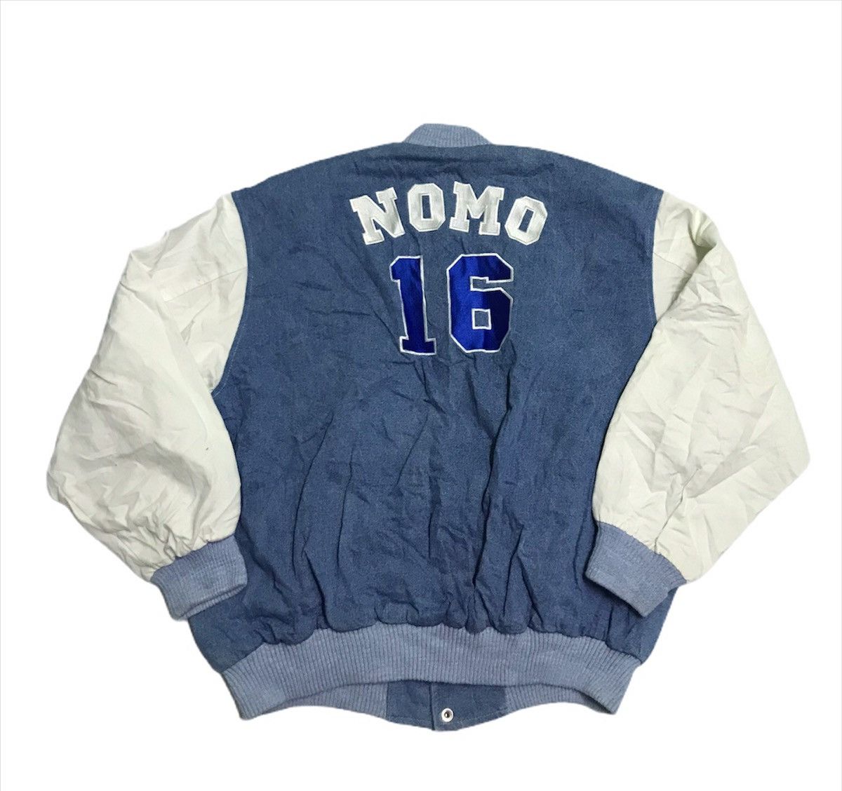 MLB Pickup !! Vintage MLB player Nomo 16 varsity jacket Size US L / EU 52-54 / 3 - 6 Thumbnail