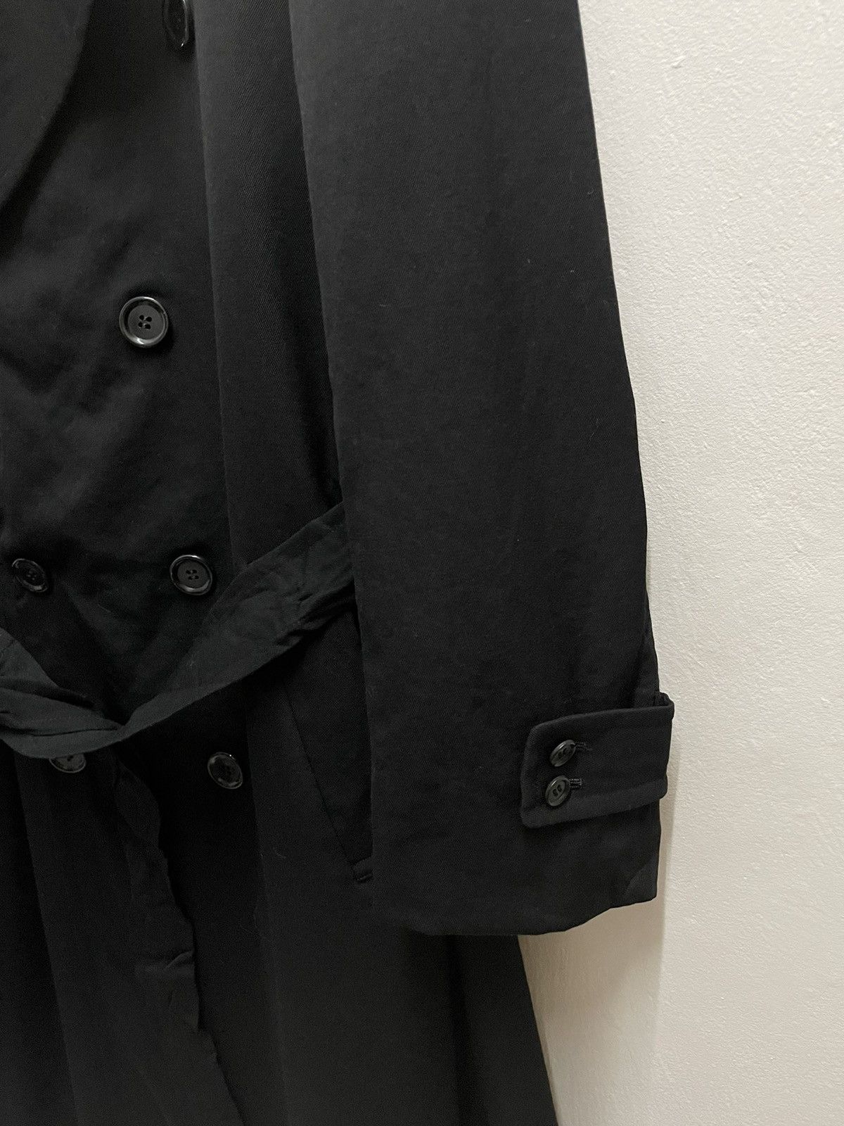 Yohji Yamamoto 🔥ARCHIVE COLLECTION🚀 LINEN DOUBLE BREAST YOHJI YAMAMOTO Size US M / EU 48-50 / 2 - 6 Thumbnail