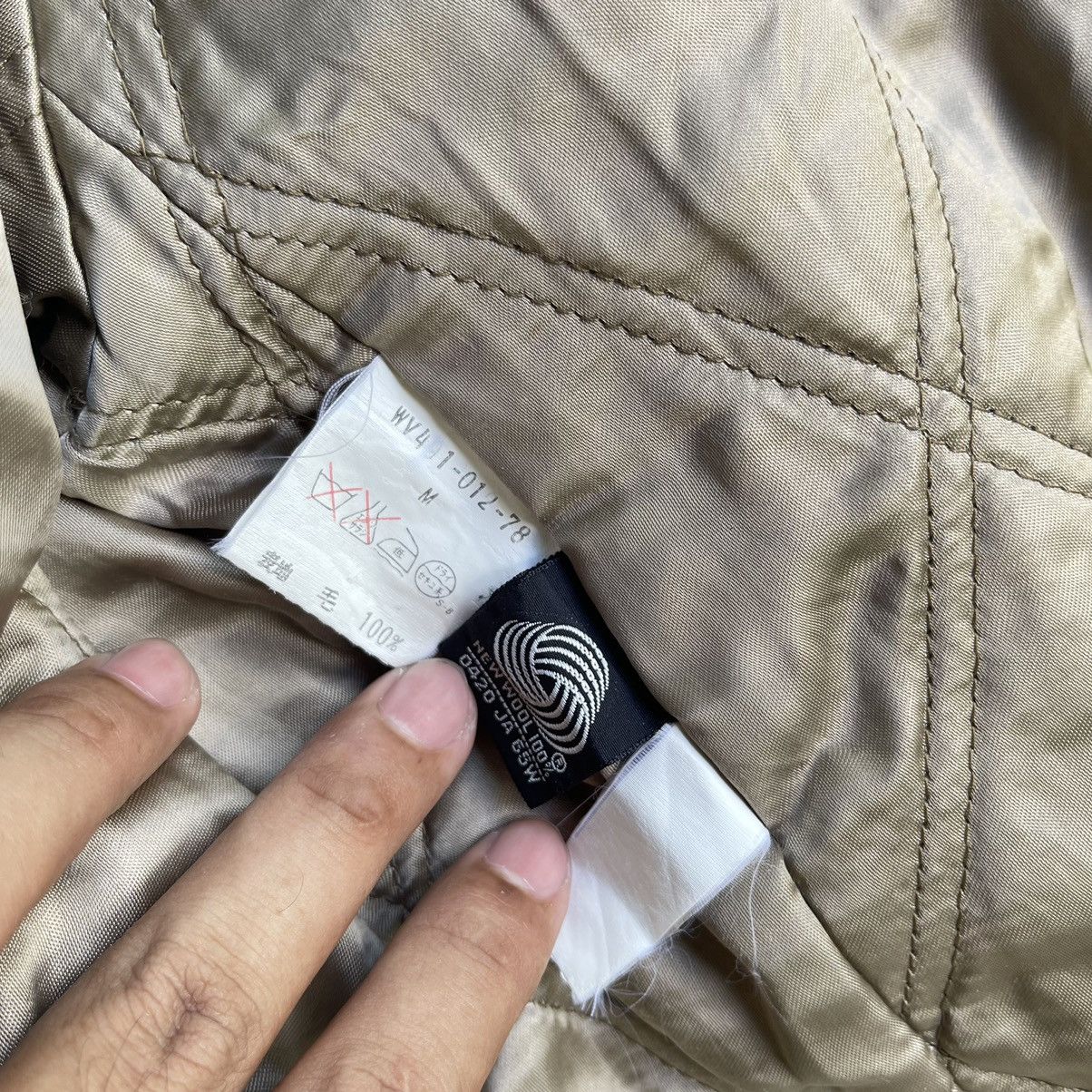 Burberry × Other 90s Burberry Wool Leather Collar Overcoat Size US M / EU 48-50 / 2 - 13 Thumbnail