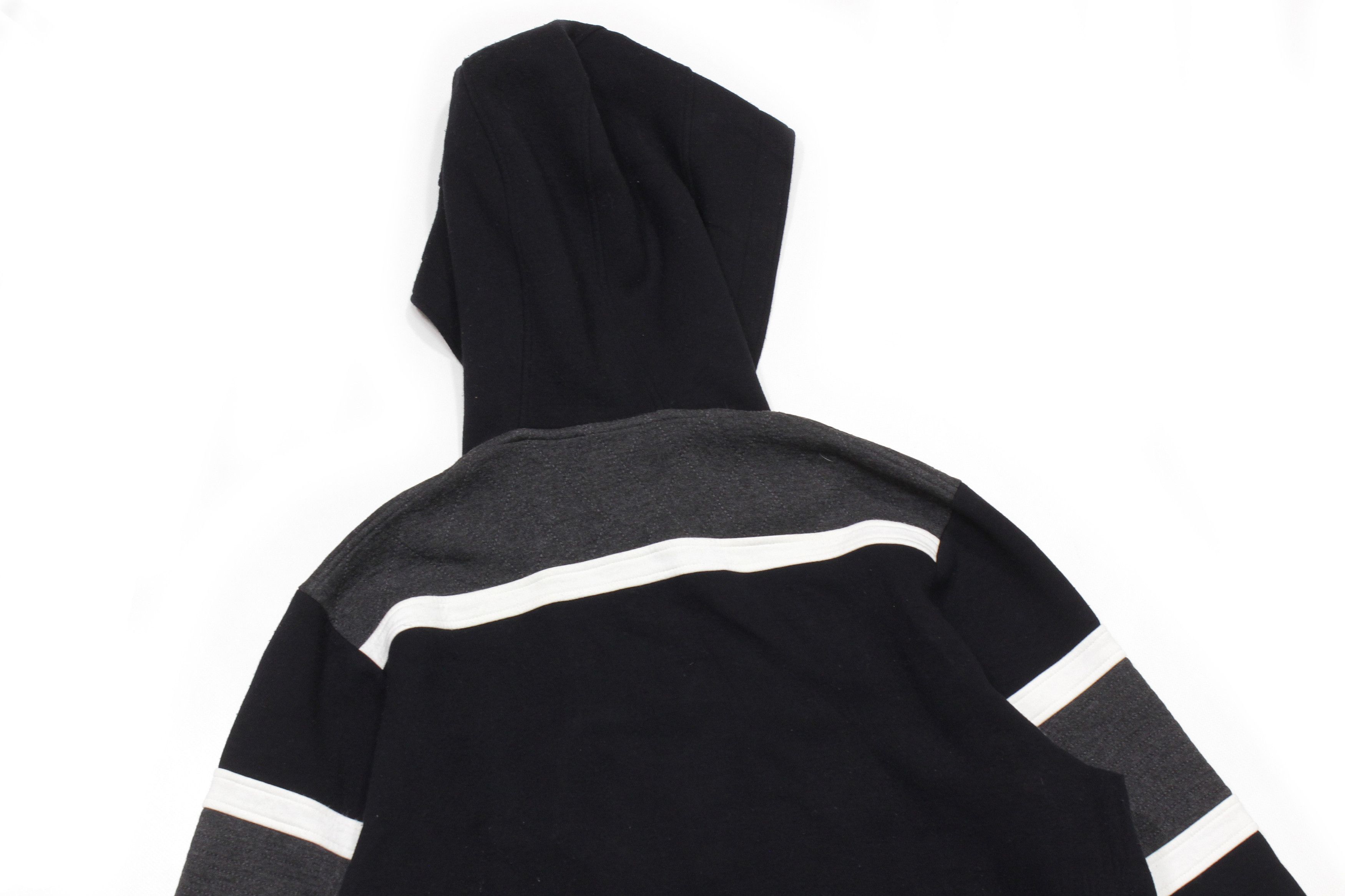 Neil Barrett Striped Modern Hoodie Size US L / EU 52-54 / 3 - 4 Thumbnail
