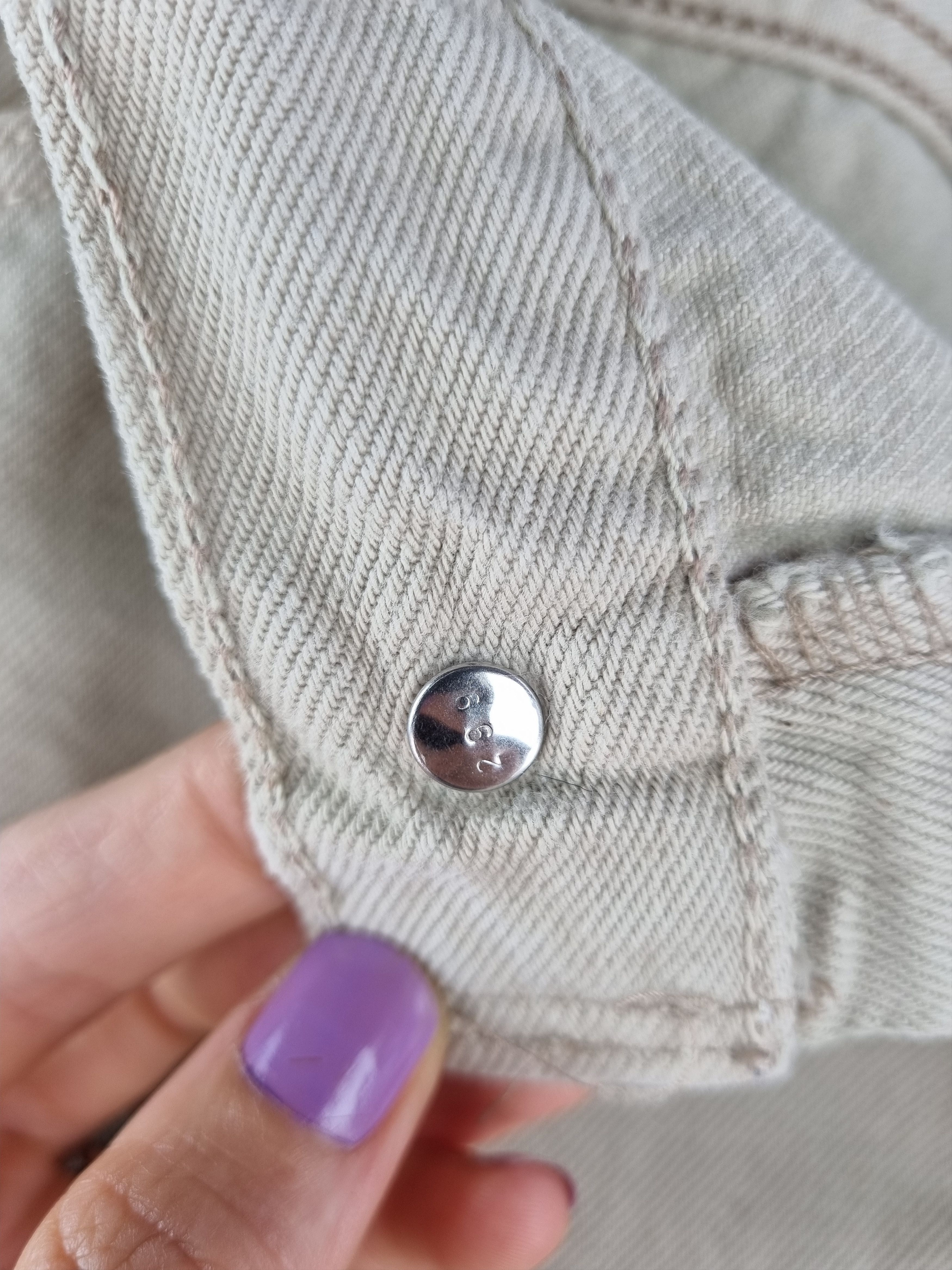 Levi's 1999 LEVIS 501 Button flies Sand Color Jeans Size US 34 / EU 50 - 13 Thumbnail