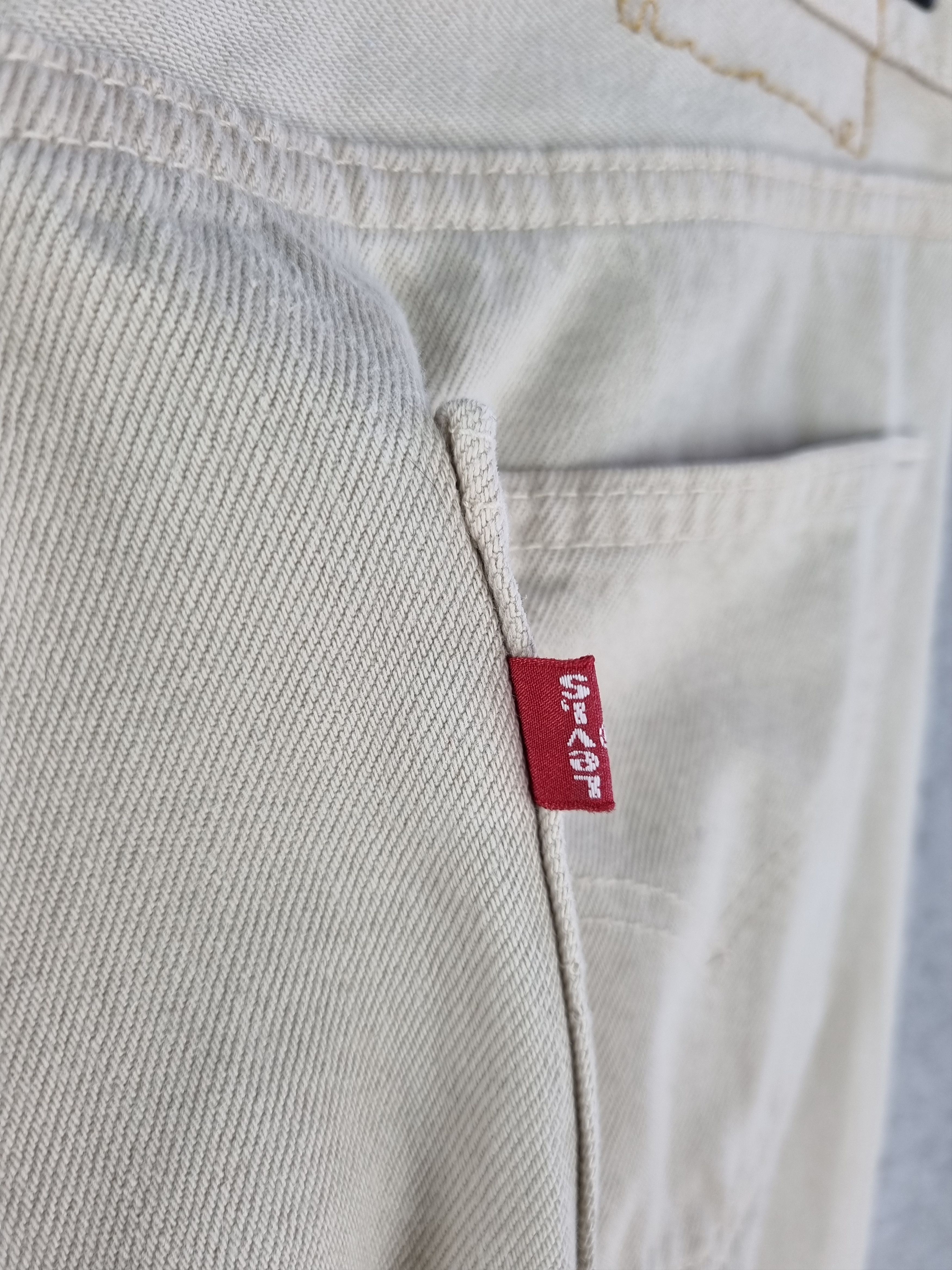 Levi's 1999 LEVIS 501 Button flies Sand Color Jeans Size US 34 / EU 50 - 8 Thumbnail