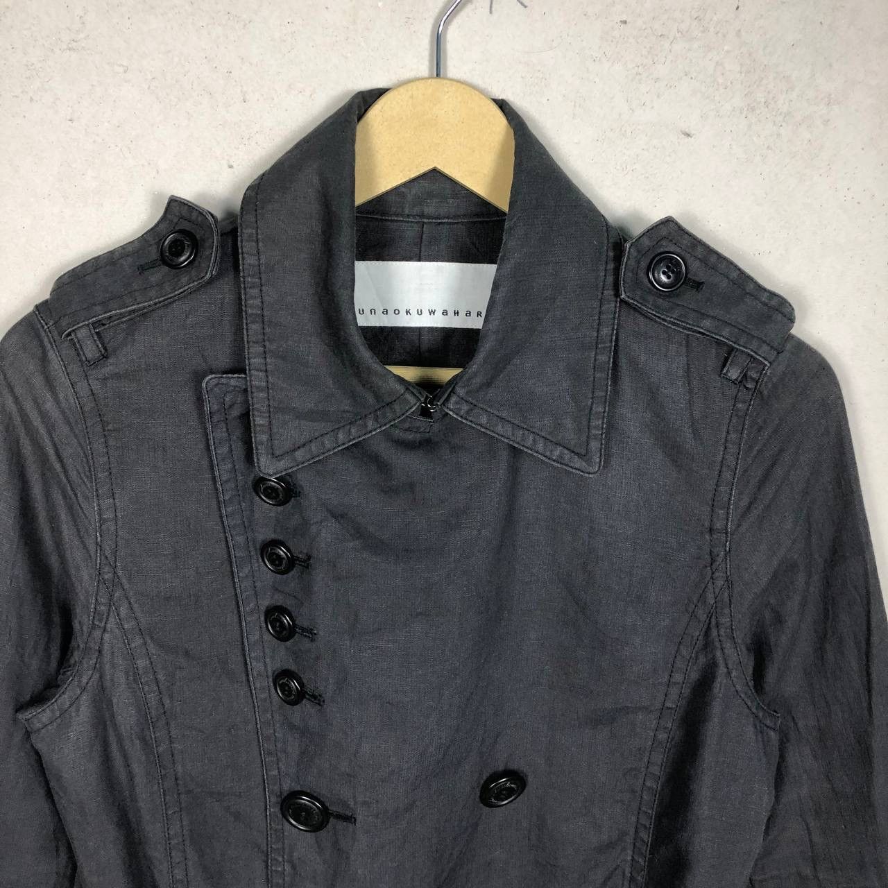 Issey Miyake Issey Miyake Sunaokuwahara Black Long Jacket Size US S / EU 44-46 / 1 - 5 Thumbnail