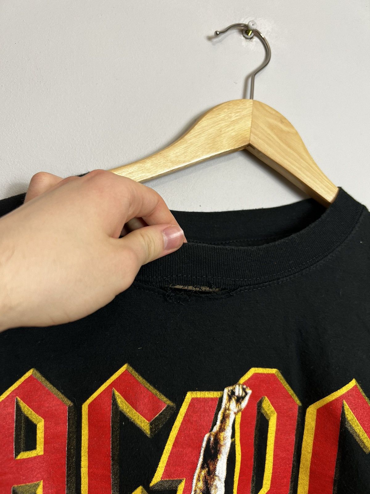 AC/DC Rare Vintage 2000 AC/DC Stiff Upper Lip Tour Rock Band Tee Size US L / EU 52-54 / 3 - 8 Thumbnail