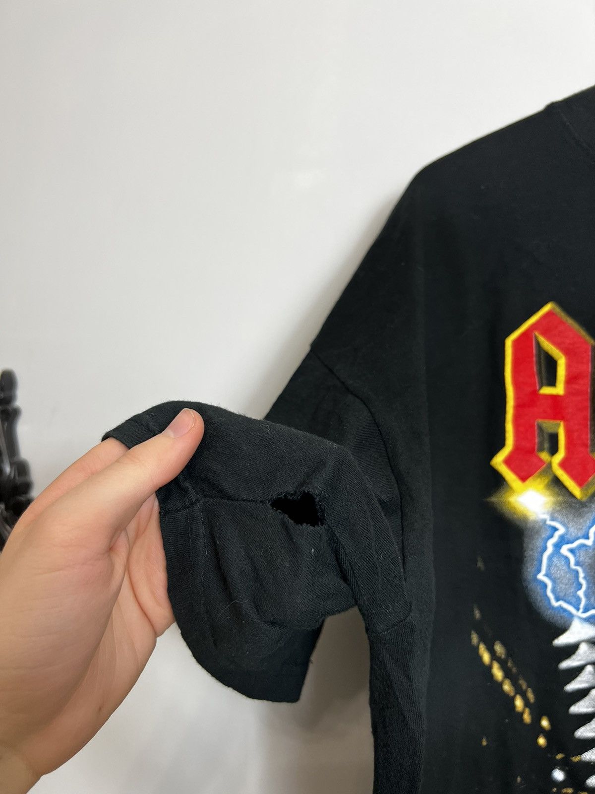 AC/DC Rare Vintage 2000 AC/DC Stiff Upper Lip Tour Rock Band Tee Size US L / EU 52-54 / 3 - 9 Thumbnail