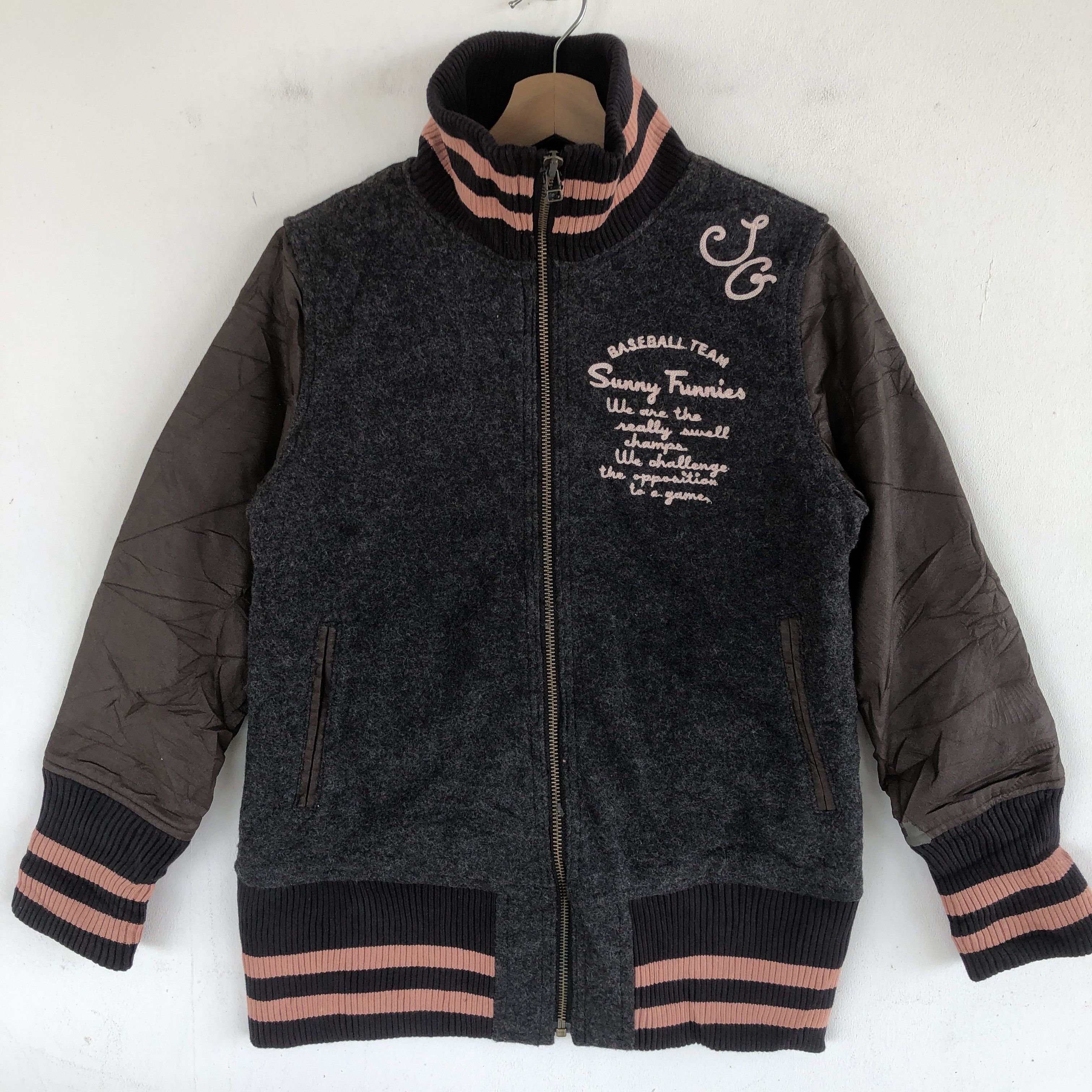 Other Sunny Clouds Varsity Jackets Letterman Leather Wool Jacket Size US XS / EU 42 / 0 - 4 Thumbnail
