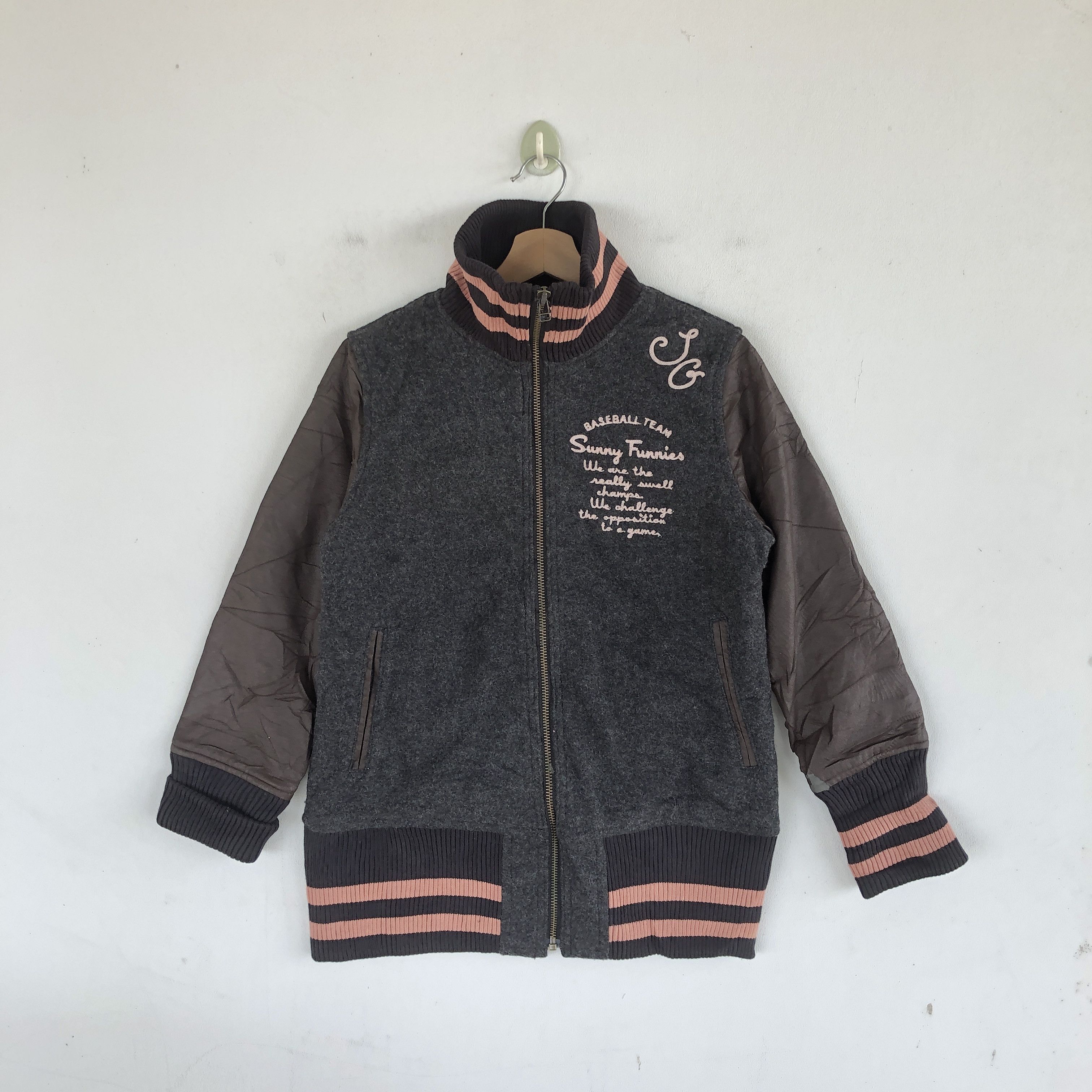 Other Sunny Clouds Varsity Jackets Letterman Leather Wool Jacket Size US XS / EU 42 / 0 - 1 Thumbnail