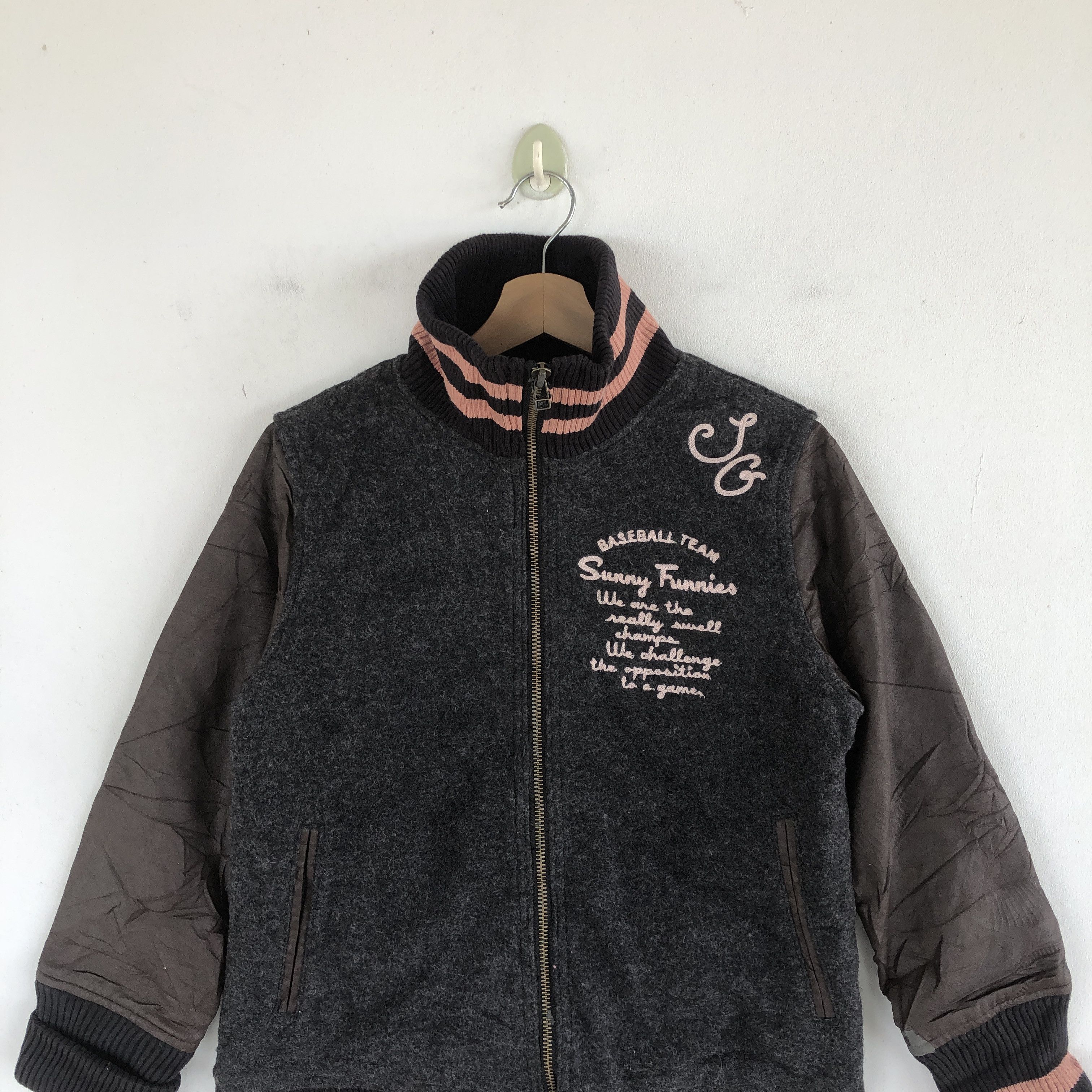 Other Sunny Clouds Varsity Jackets Letterman Leather Wool Jacket Size US XS / EU 42 / 0 - 2 Thumbnail