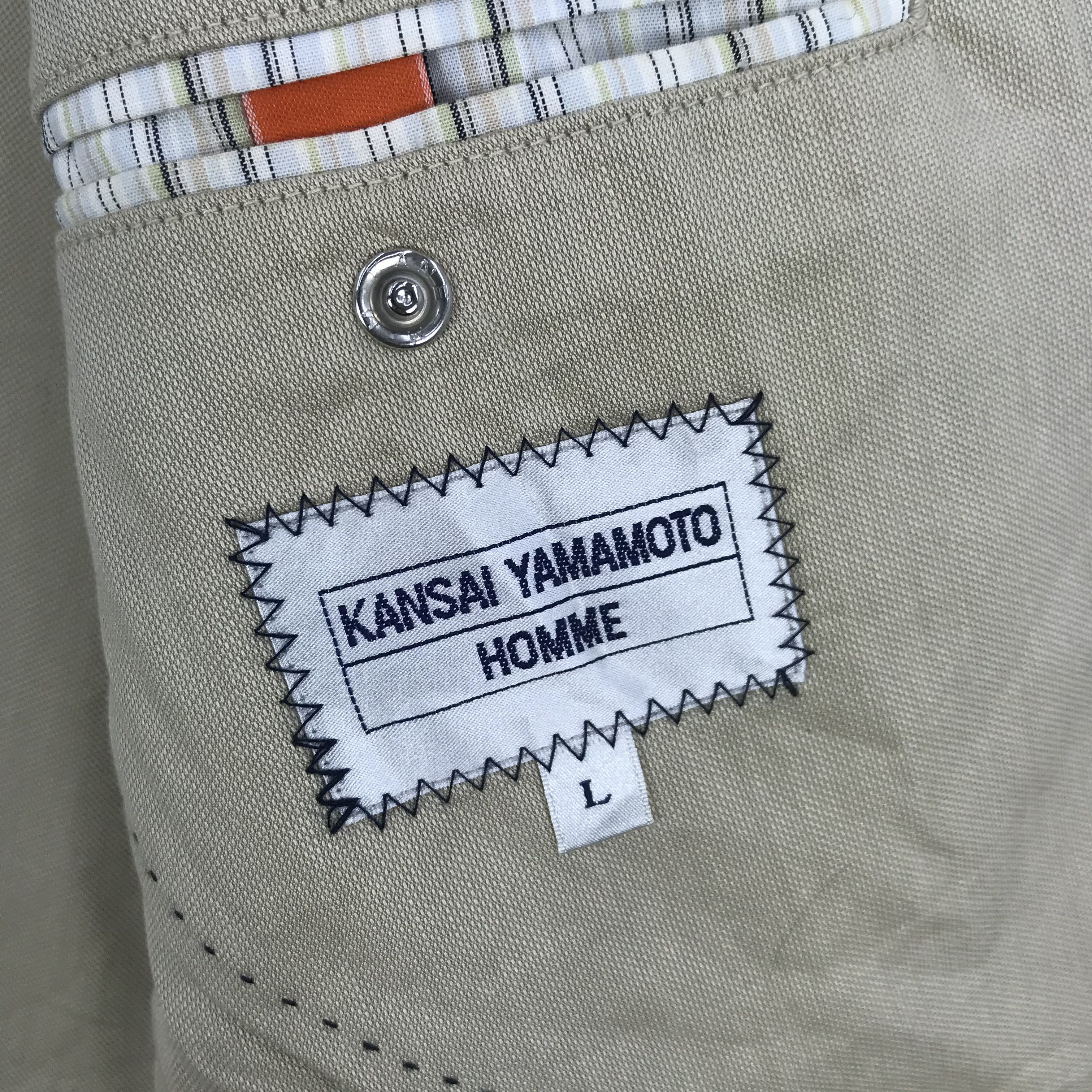 Kansai Yamamoto × Vintage Kansai Yamamoto Chore Jackets Japanese Hip Hop Rare Swag Size US L / EU 52-54 / 3 - 10 Thumbnail