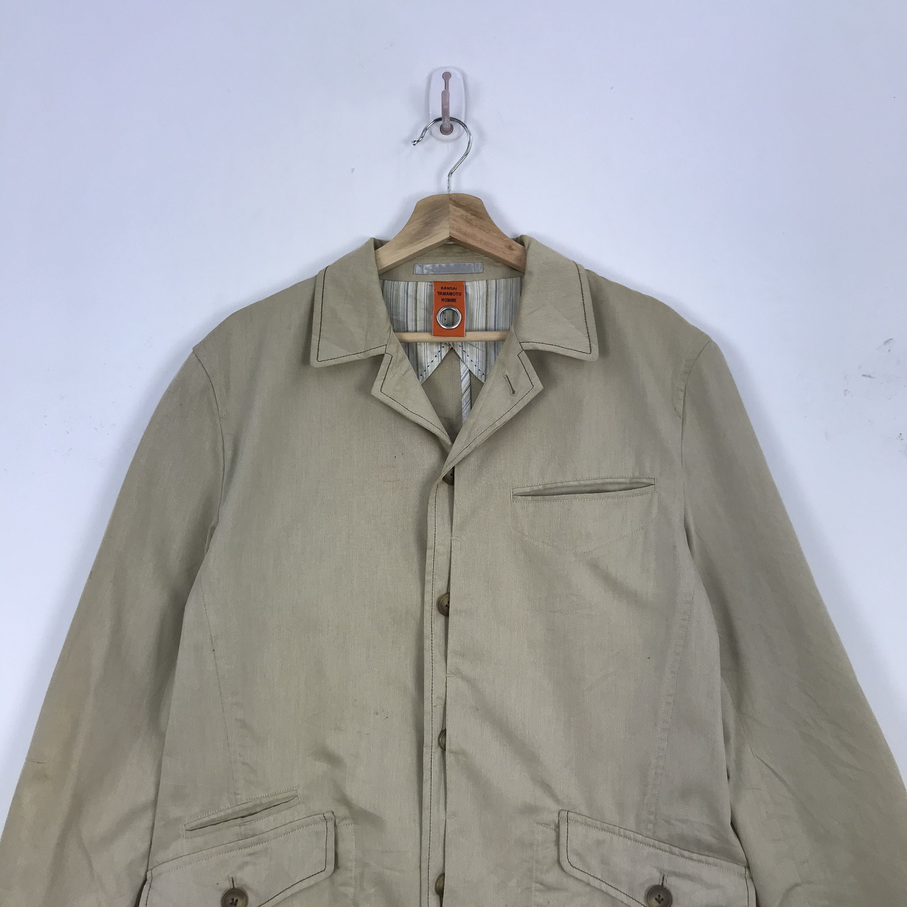 Kansai Yamamoto × Vintage Kansai Yamamoto Chore Jackets Japanese Hip Hop Rare Swag Size US L / EU 52-54 / 3 - 5 Thumbnail