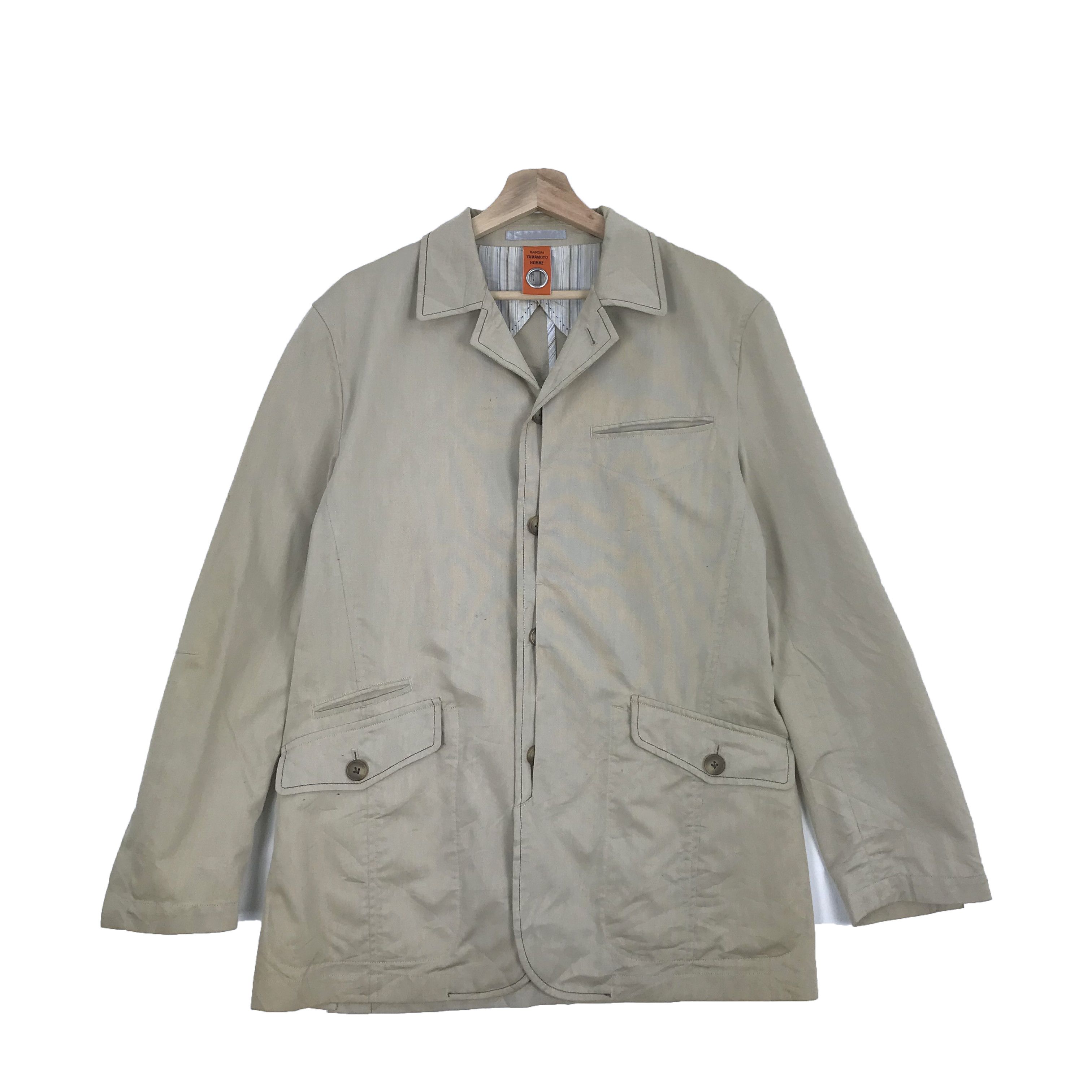 Kansai Yamamoto × Vintage Kansai Yamamoto Chore Jackets Japanese Hip Hop Rare Swag Size US L / EU 52-54 / 3 - 2 Thumbnail