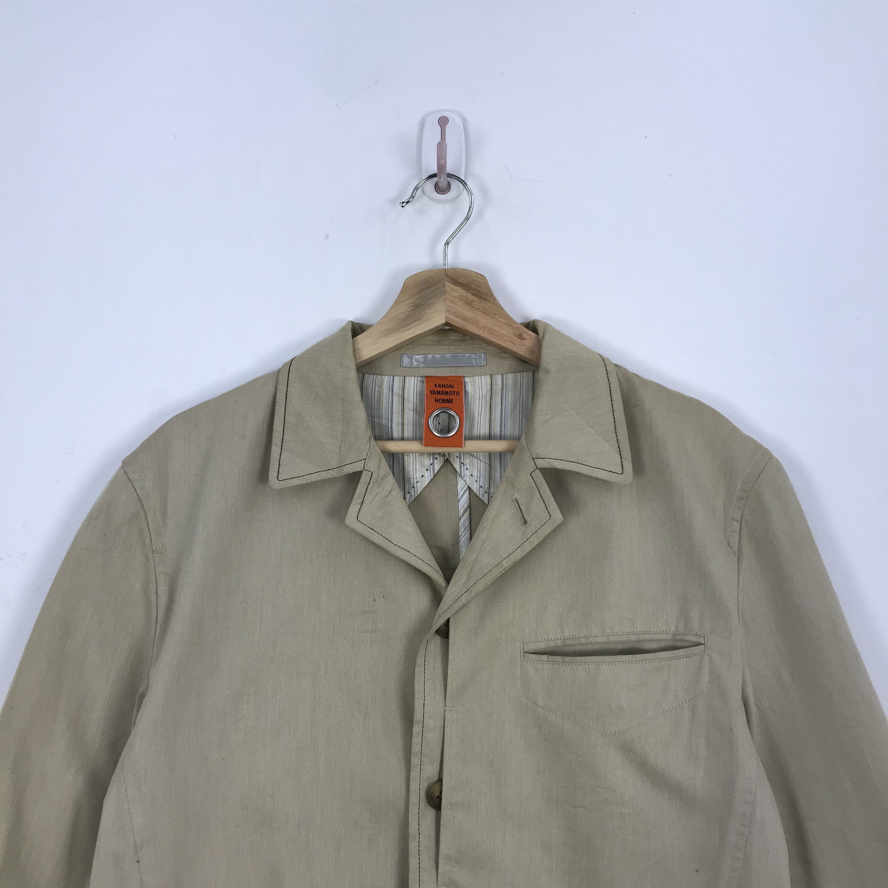 Kansai Yamamoto × Vintage Kansai Yamamoto Chore Jackets Japanese Hip Hop Rare Swag Size US L / EU 52-54 / 3 - 4 Thumbnail