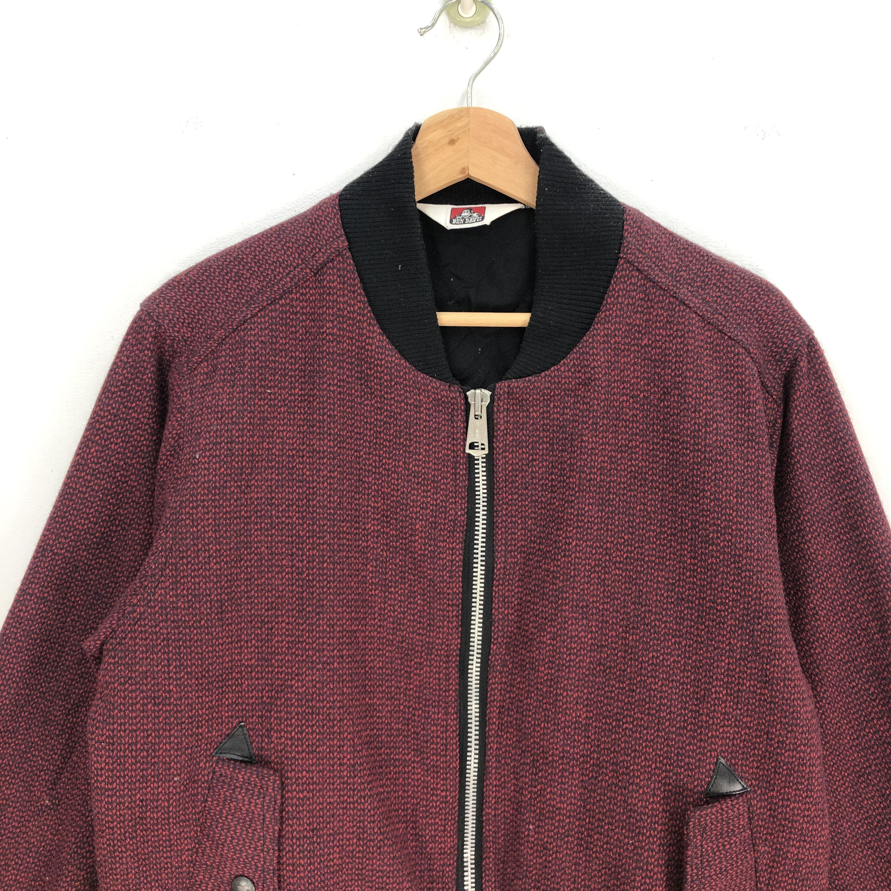 Ben Davis Vintage Ben Davis Varsity Jacket Tartan Plaid Wool Jackets Size US M / EU 48-50 / 2 - 3 Thumbnail