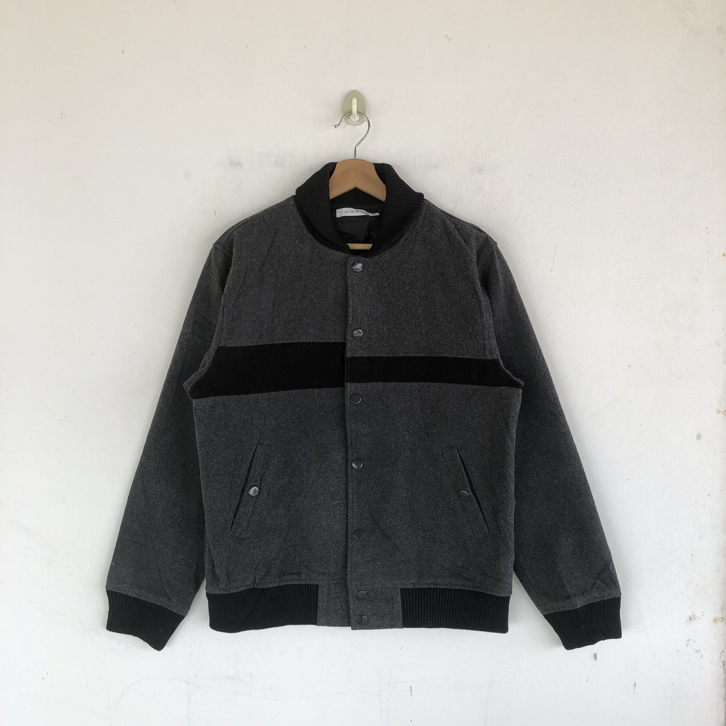 Vintage Vintage Japanese Varsity Jackets Japanese Wool Jacket Size US M / EU 48-50 / 2 - 1 Thumbnail