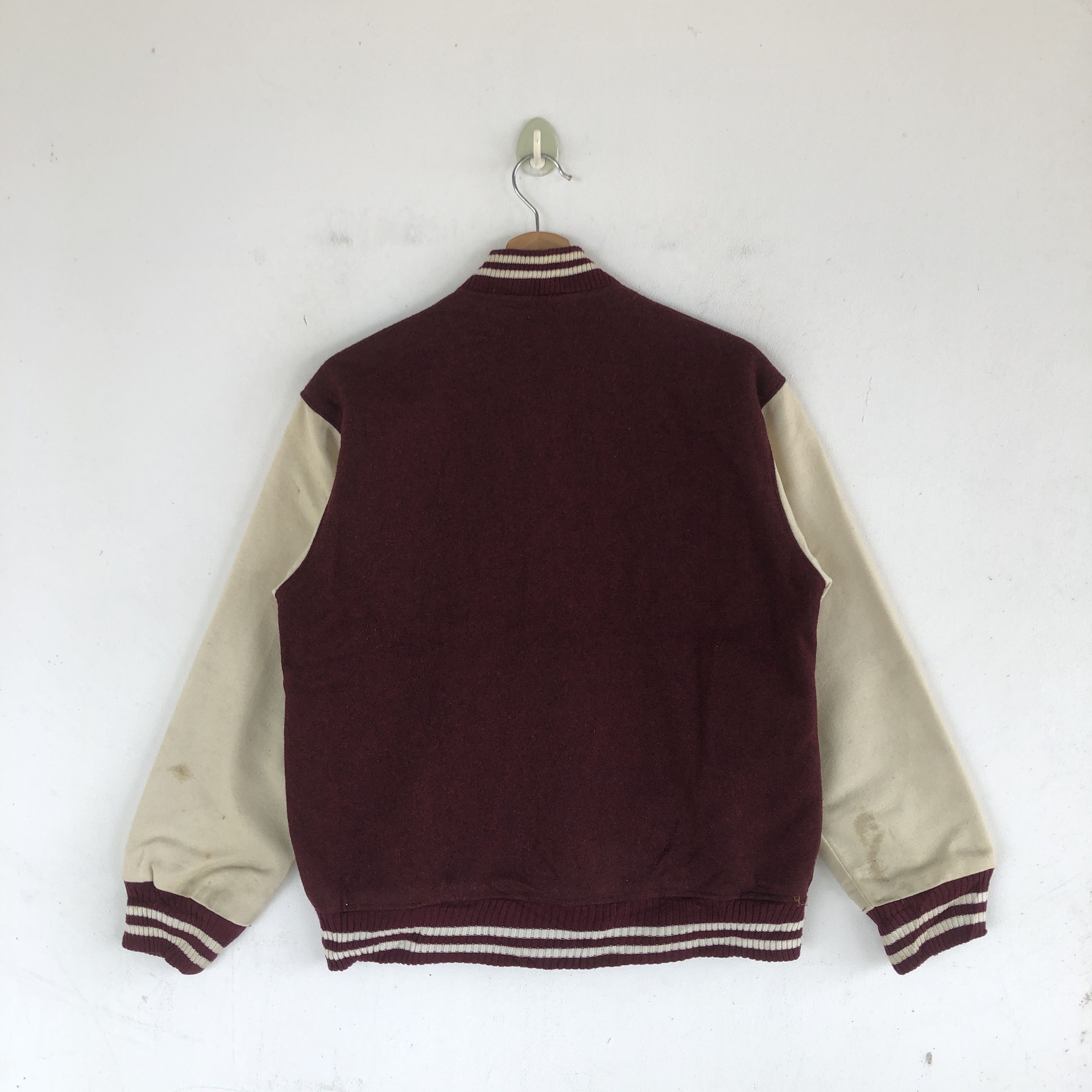 Japanese Brand Vintage Zodiac Varsity Jackets Japanese Basic Wool Jacket Size US M / EU 48-50 / 2 - 2 Thumbnail