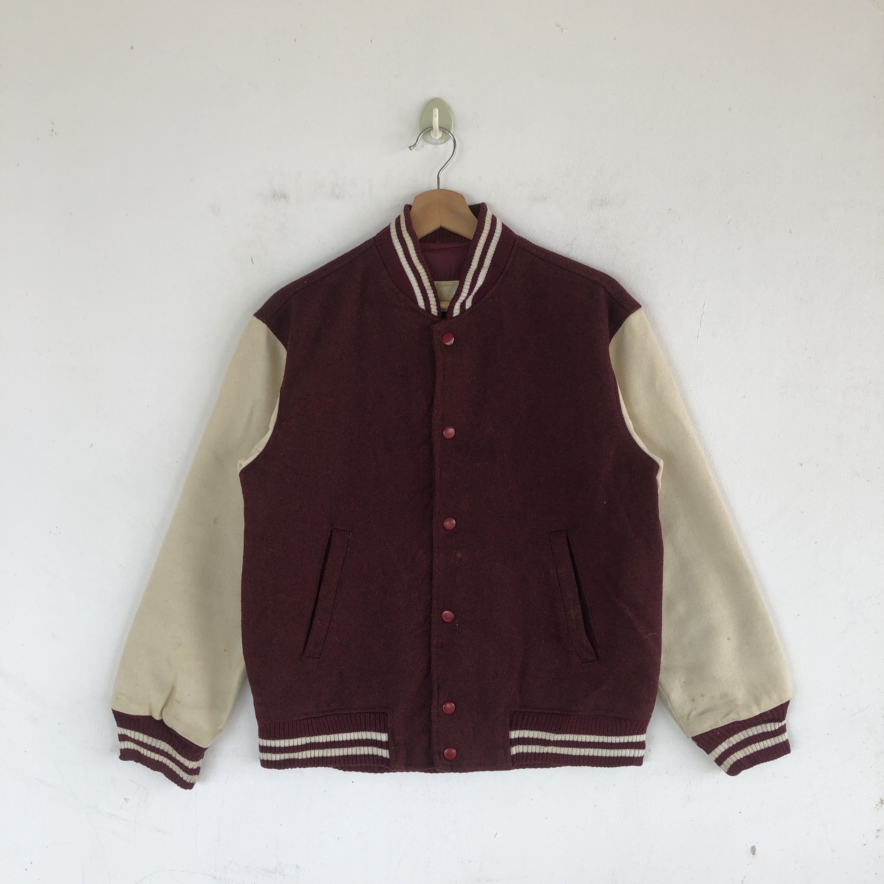 Japanese Brand Vintage Zodiac Varsity Jackets Japanese Basic Wool Jacket Size US M / EU 48-50 / 2 - 1 Thumbnail