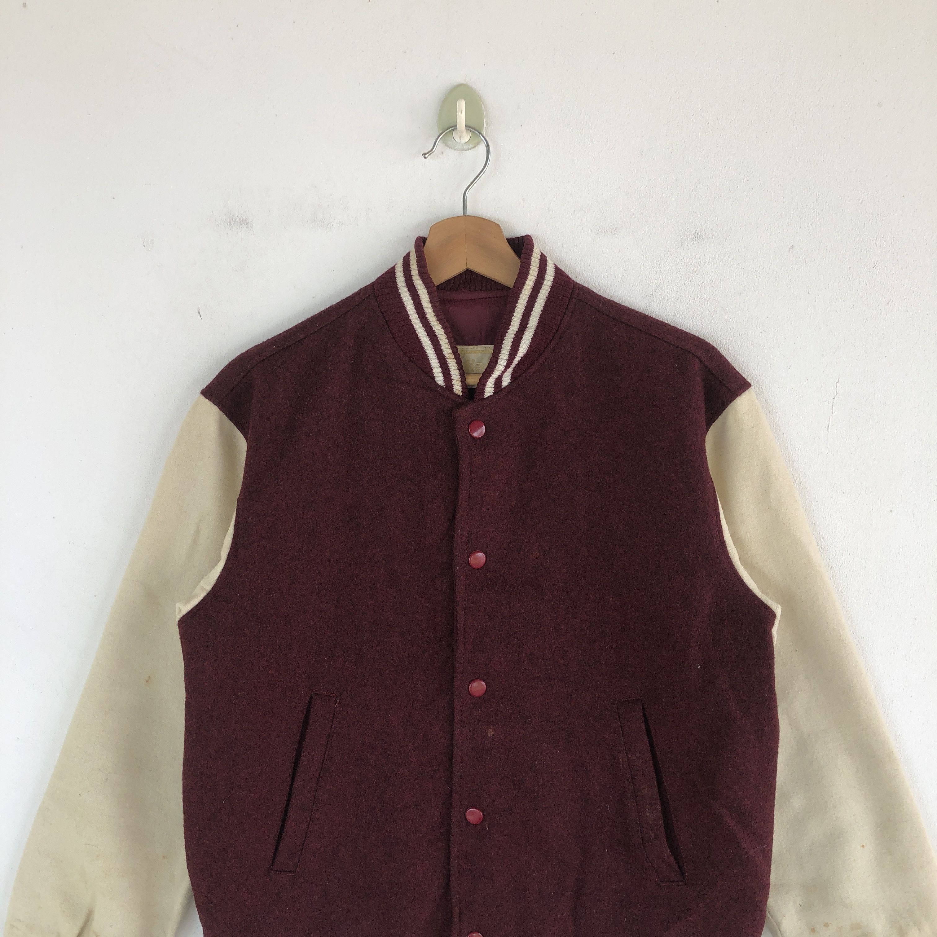 Japanese Brand Vintage Zodiac Varsity Jackets Japanese Basic Wool Jacket Size US M / EU 48-50 / 2 - 3 Thumbnail