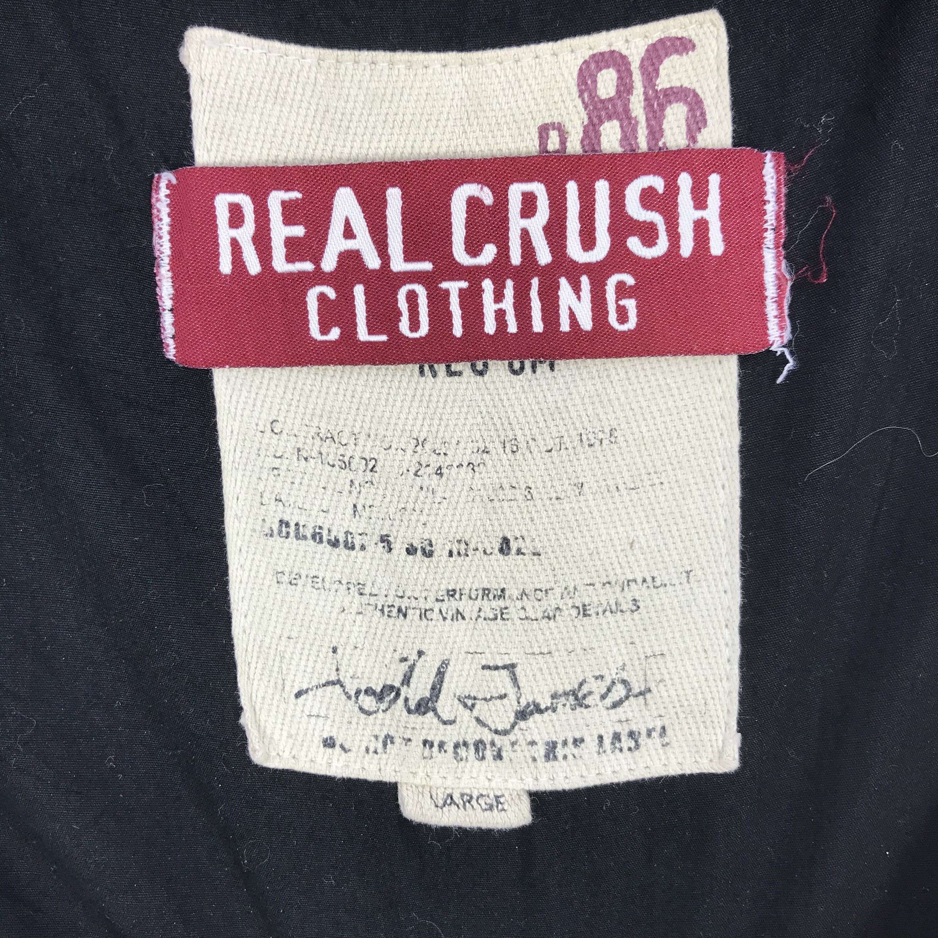 Japanese Brand × Vintage Real Crush Clothing Jackets Multi Pocket Parachute Racing Size US L / EU 52-54 / 3 - 6 Thumbnail