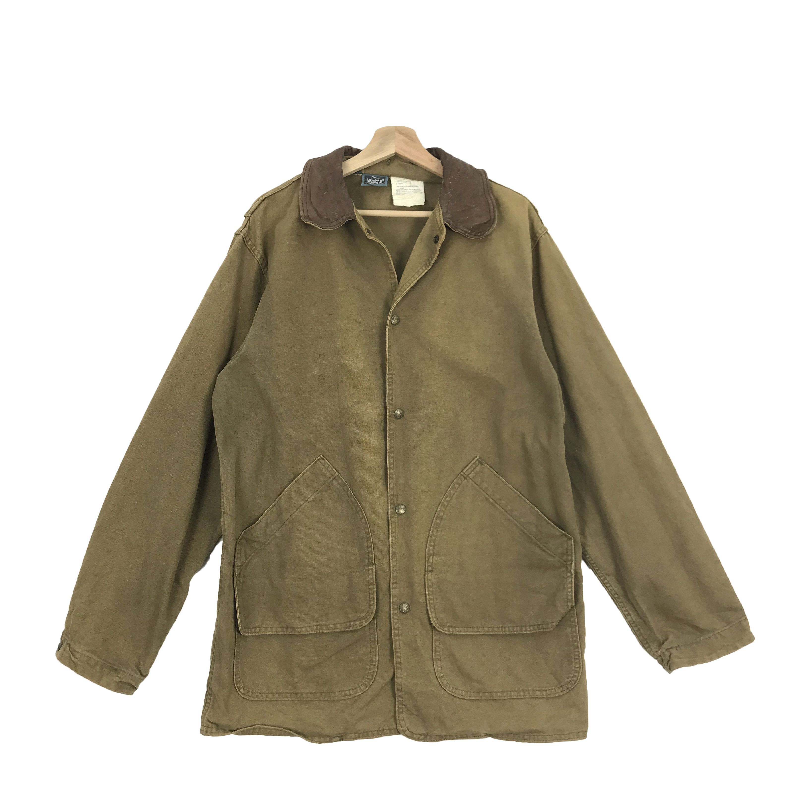 If Six Was Nine × Vintage × Woolrich Woolen Mills Vintage 80s Woolrich Jacket Chore Jackets Size US L / EU 52-54 / 3 - 1 Thumbnail