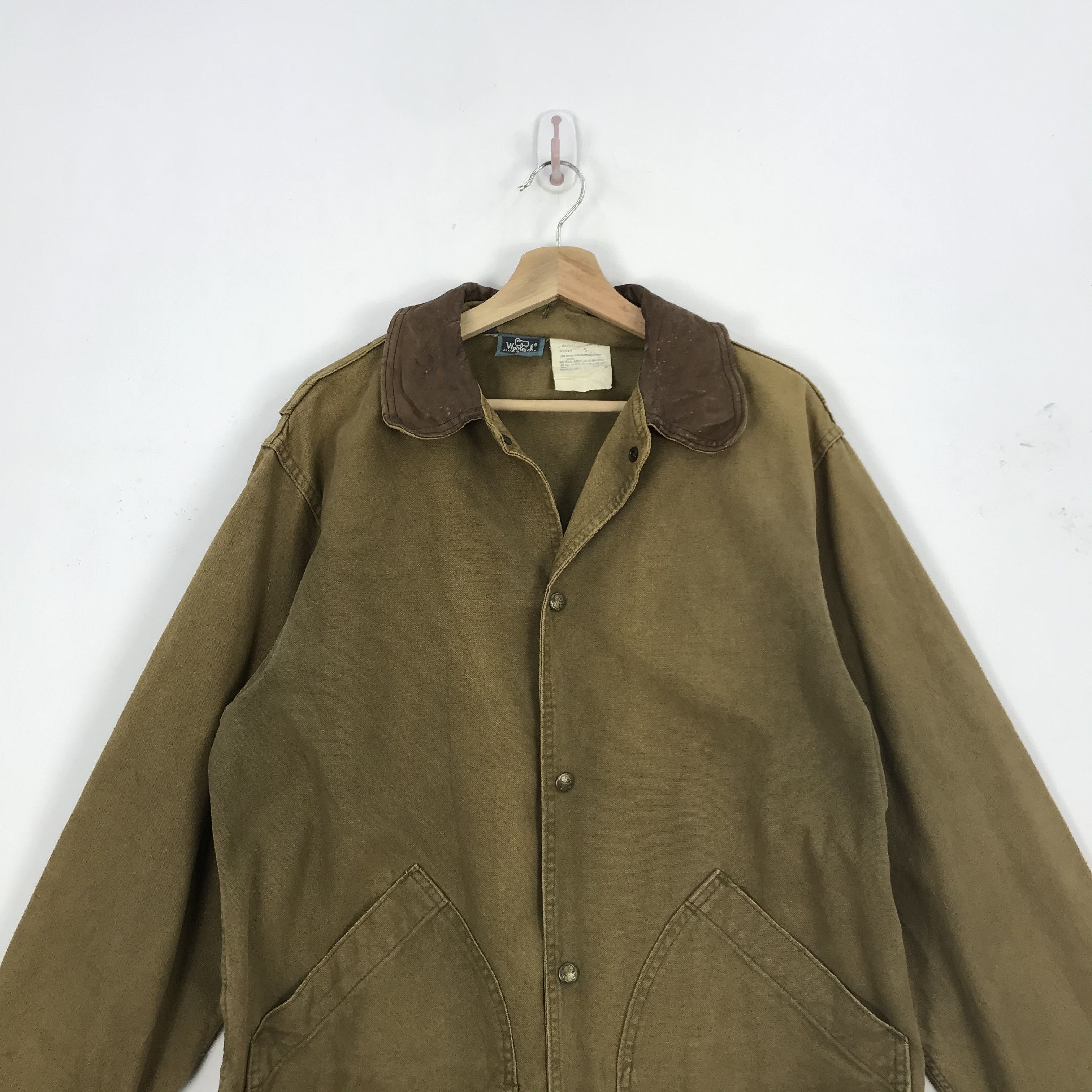 If Six Was Nine × Vintage × Woolrich Woolen Mills Vintage 80s Woolrich Jacket Chore Jackets Size US L / EU 52-54 / 3 - 4 Thumbnail