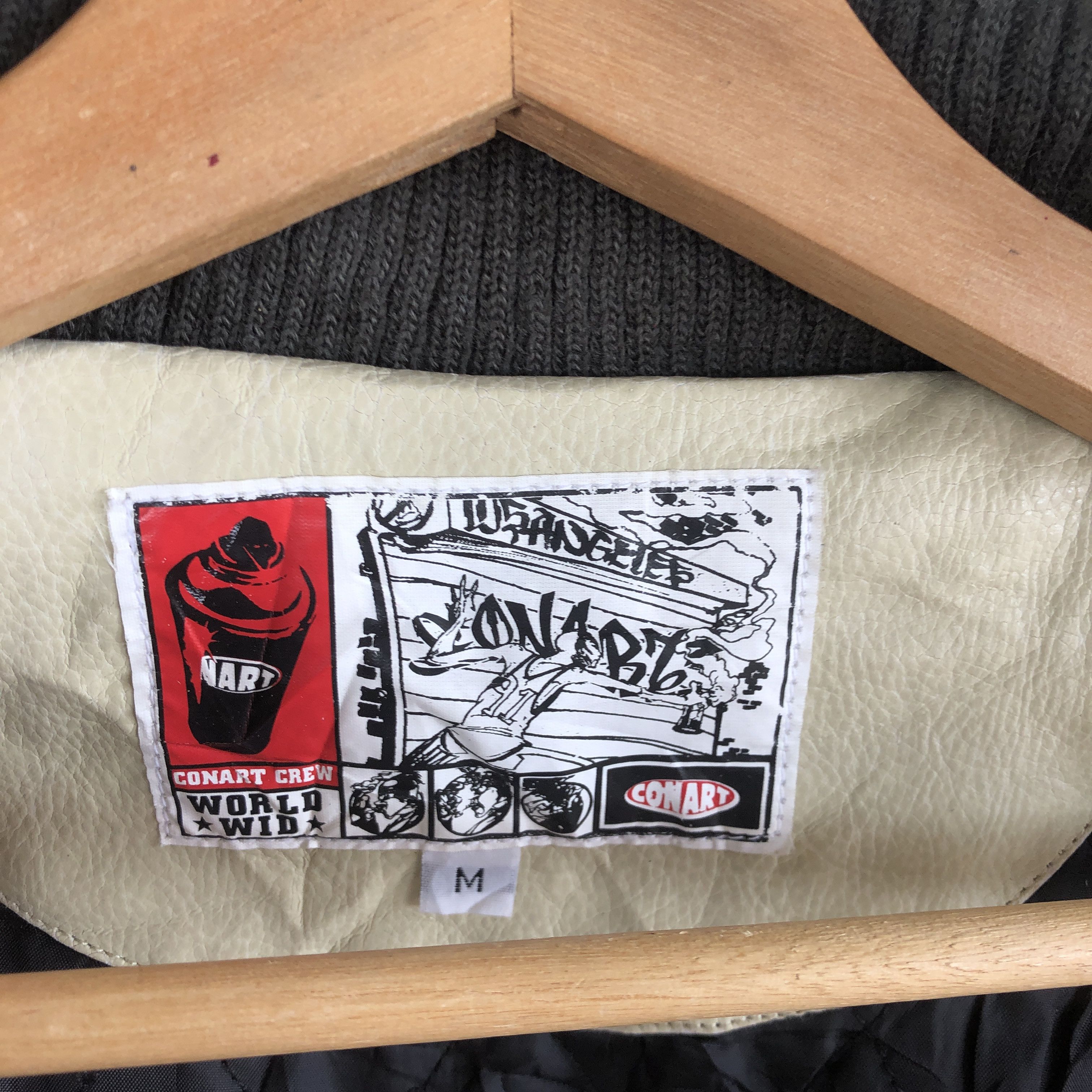 Japanese Brand × Vintage Vintage Conart Varsity Jackets Bull Dog Wool Jacket Size US L / EU 52-54 / 3 - 11 Thumbnail