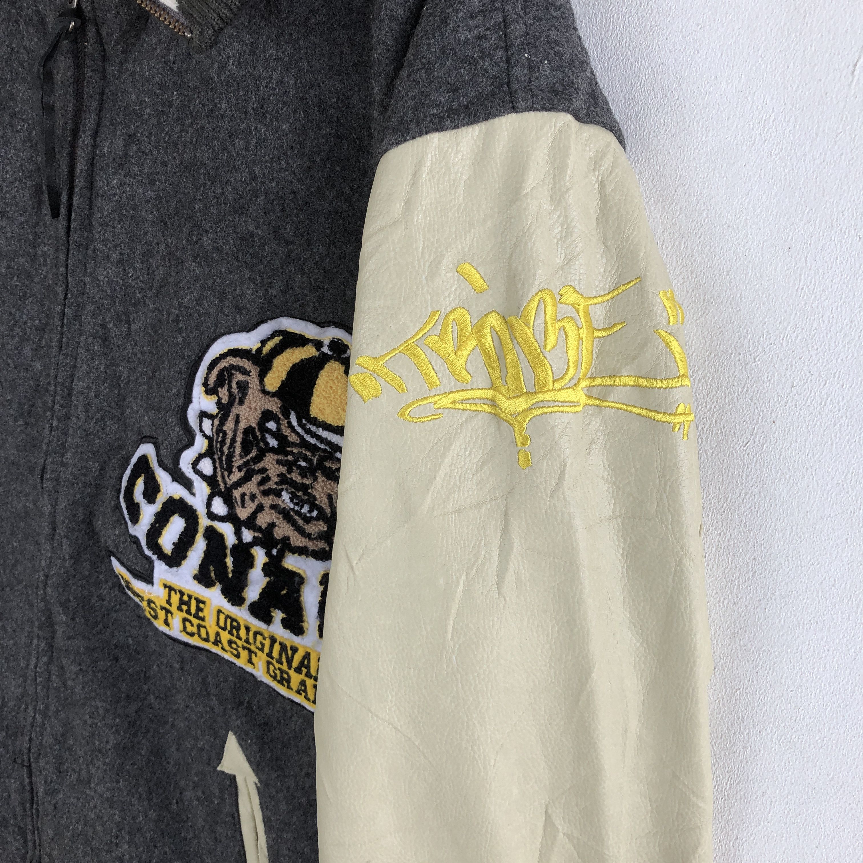 Japanese Brand × Vintage Vintage Conart Varsity Jackets Bull Dog Wool Jacket Size US L / EU 52-54 / 3 - 7 Thumbnail
